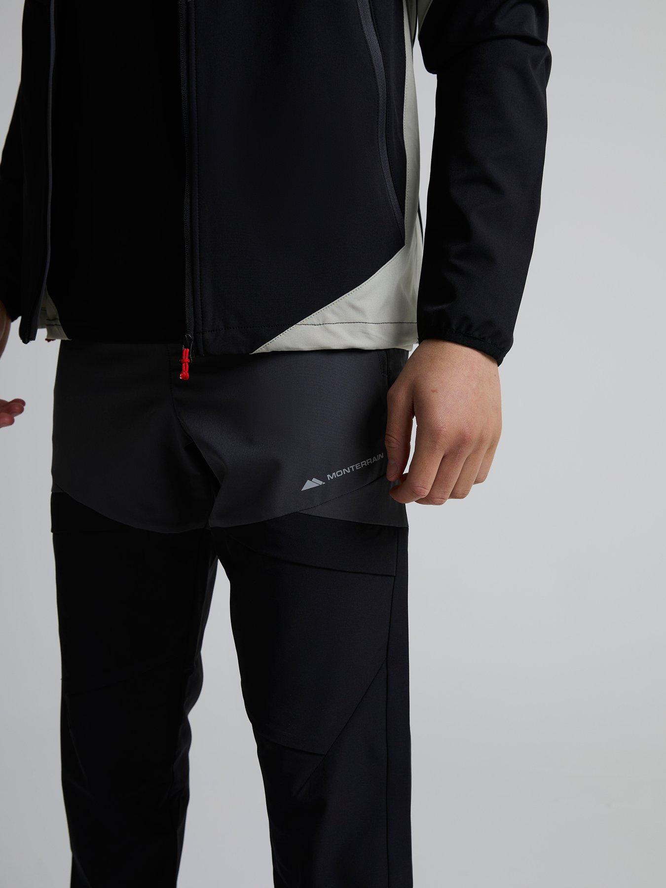 Image 5 of 5 of Monterrain Mens Vault Woven Running Pant - Black