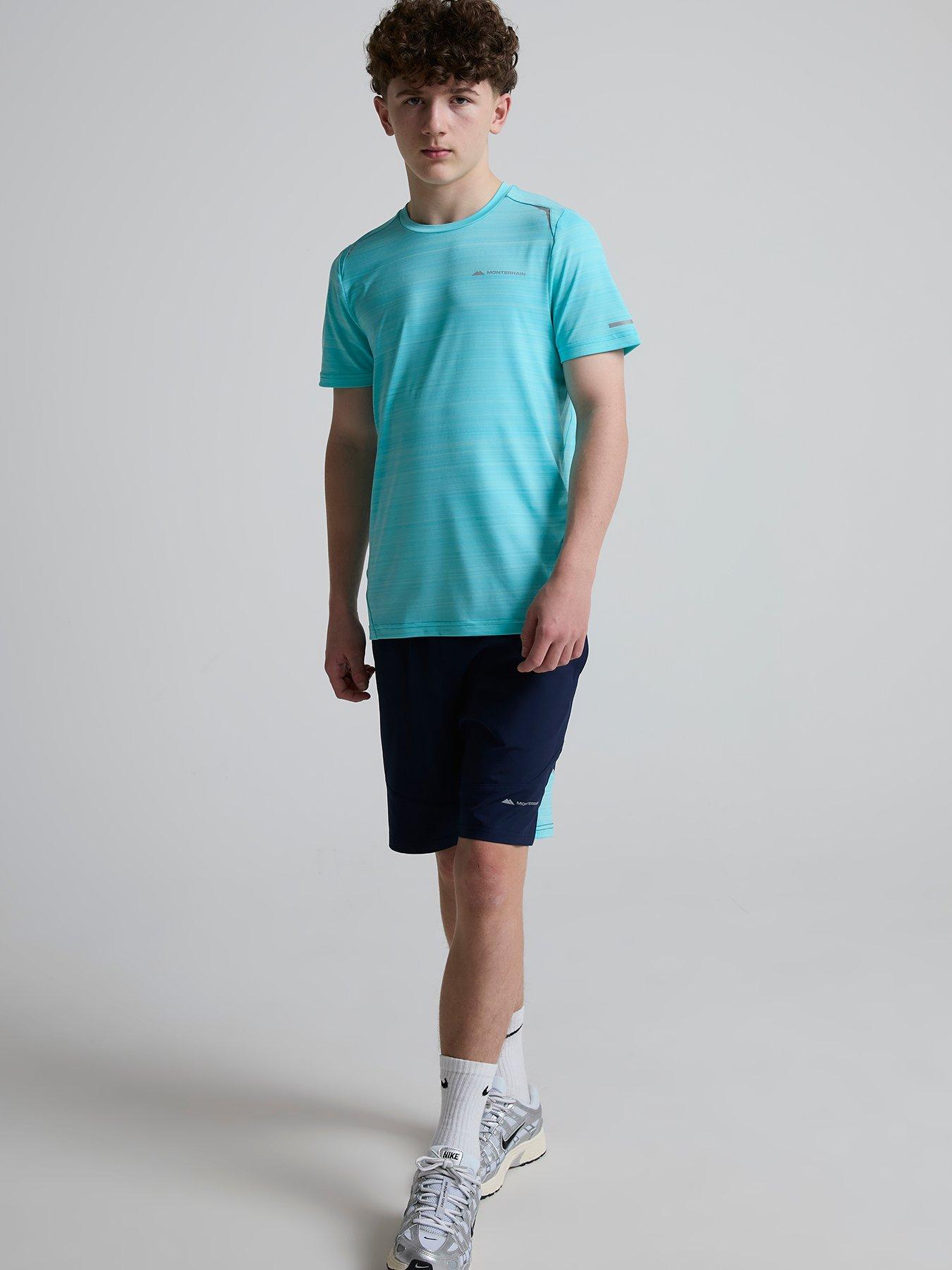 monterrain-kids-bolt-20-space-dye-tee-bluestillFront