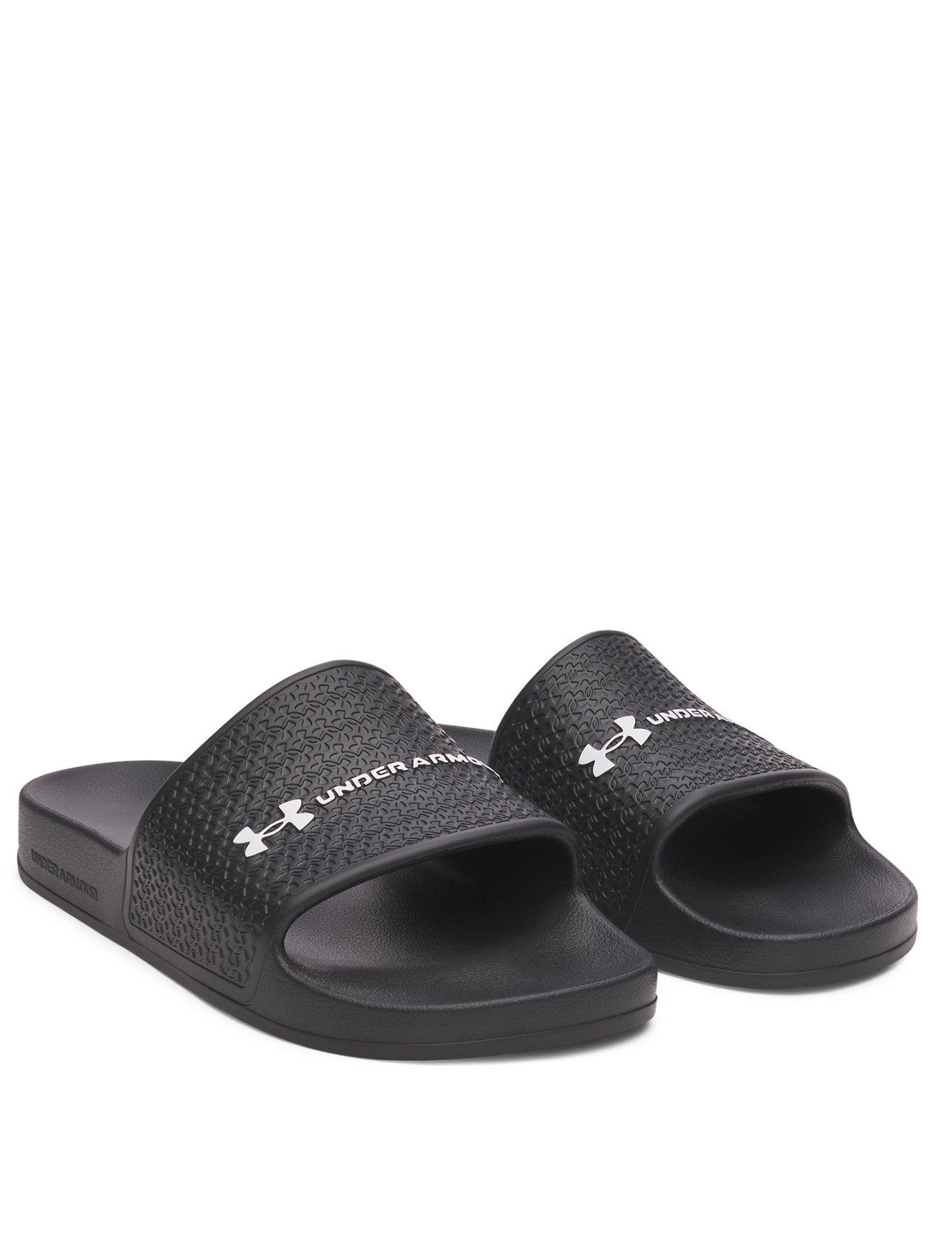 under-armour-mens-training-armour-shower-slider-blackstillFront