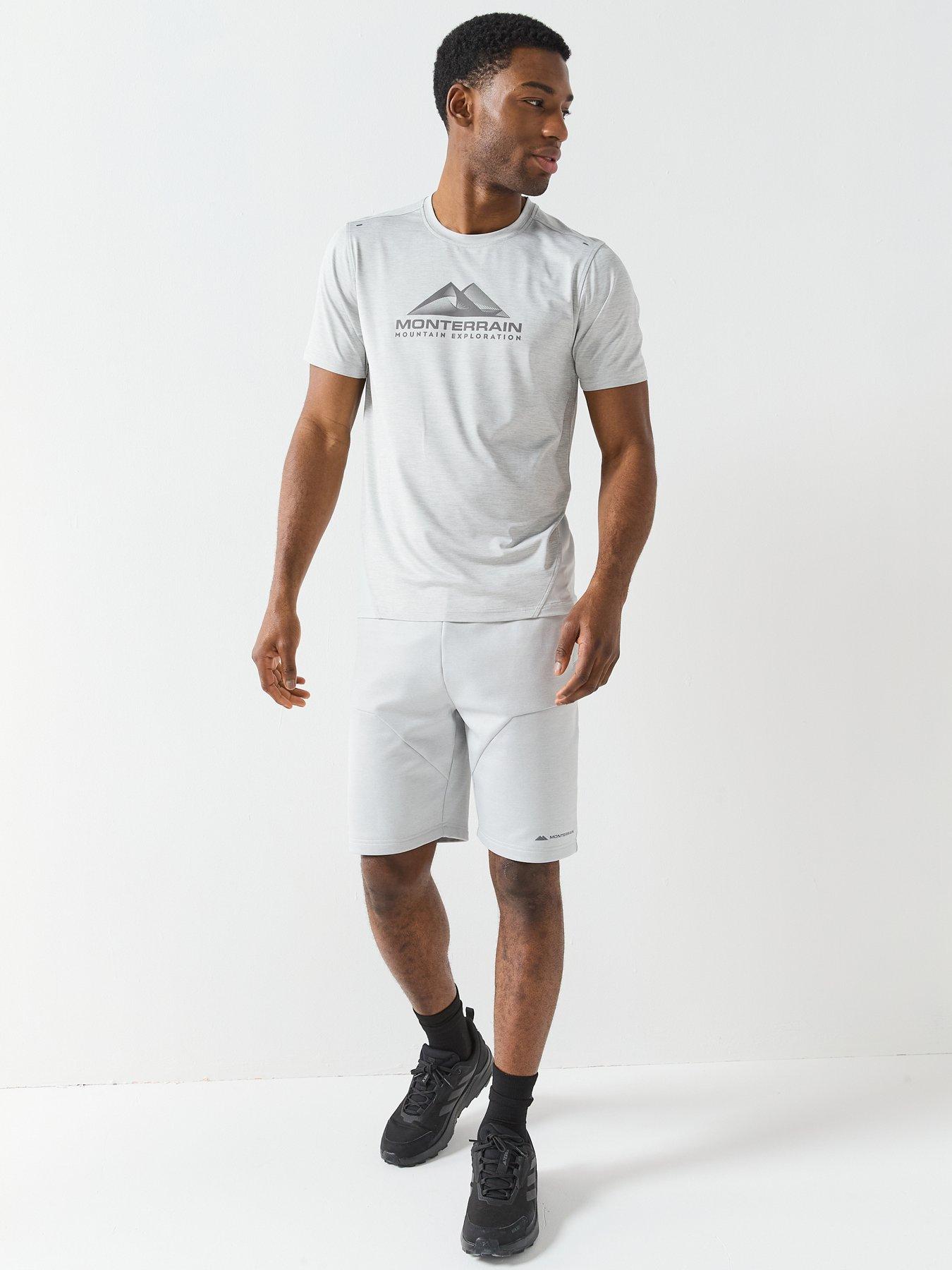 Image 3 of 6 of Monterrain Mens Speed 2.0 Poly T-Shirt - Grey