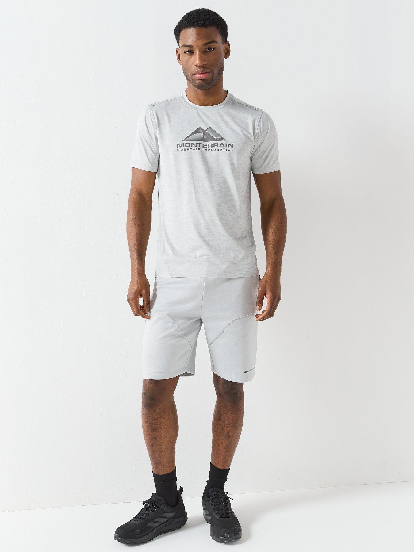 Image 6 of 6 of Monterrain Mens Speed 2.0 Poly T-Shirt - Grey