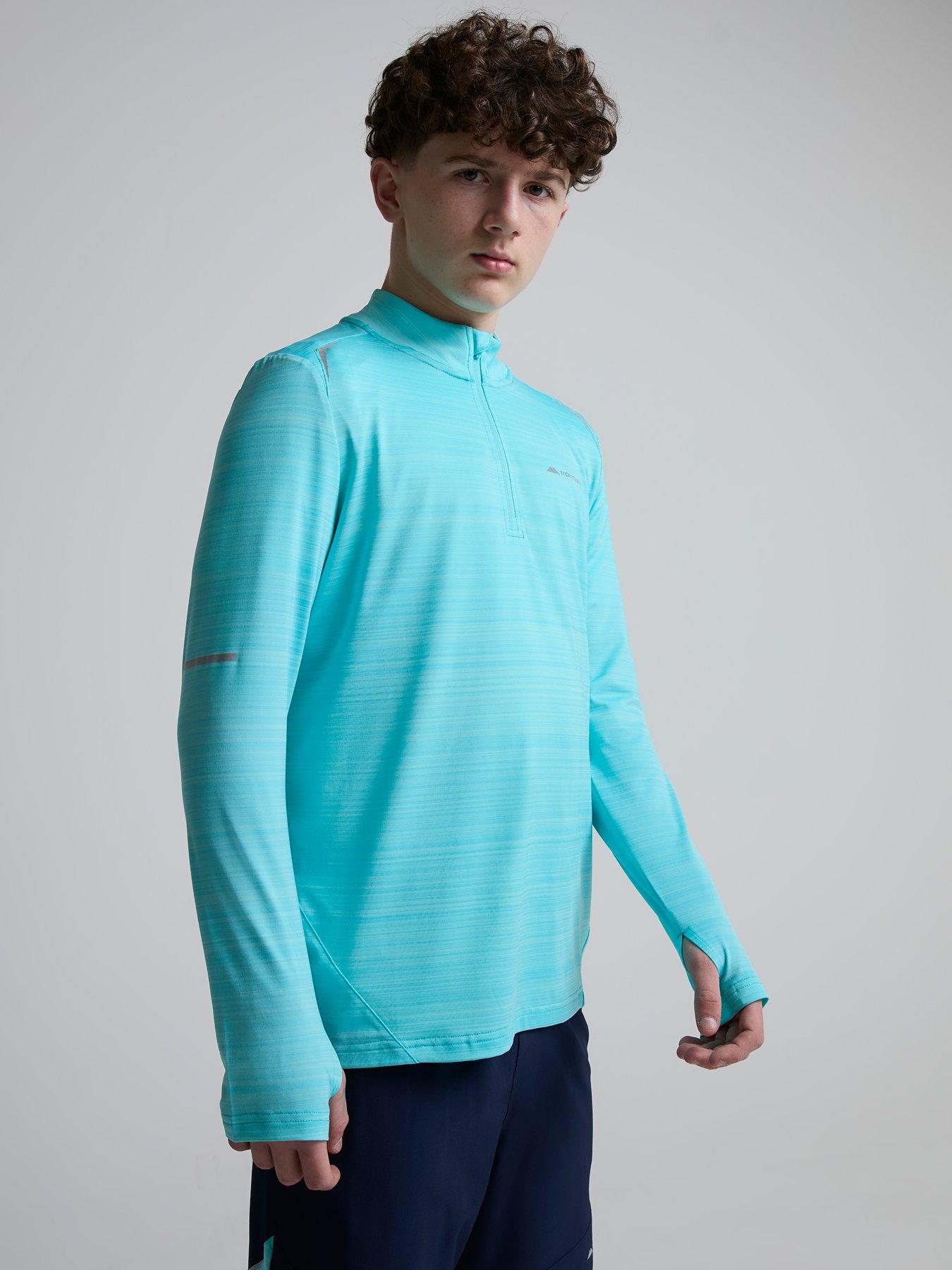 monterrain-kids-bolt-space-dye-quarter-zip-blueoutfit