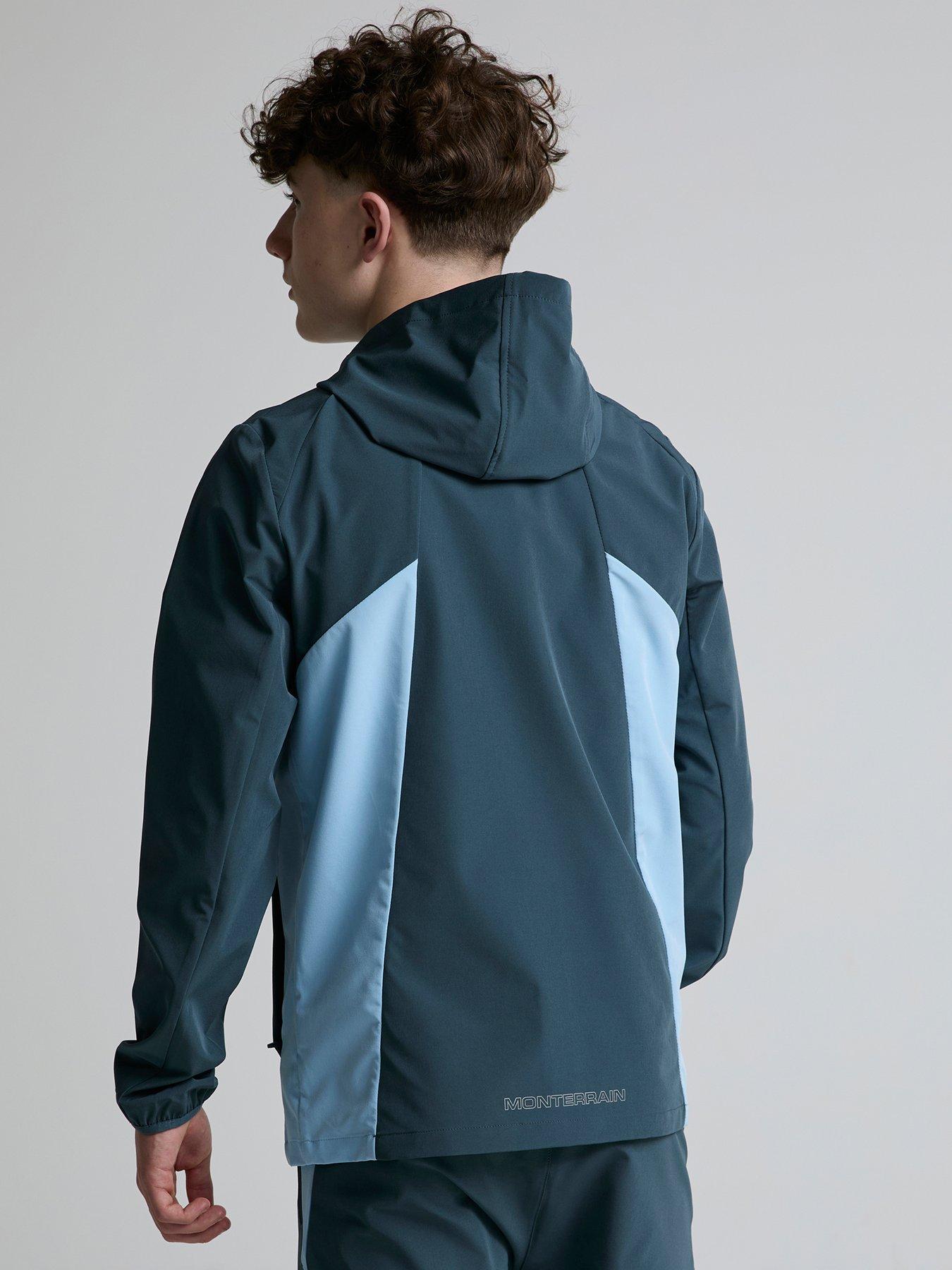 Image 2 of 5 of Monterrain Kids Deflect 2.0 Woven Zt Hood - Blue