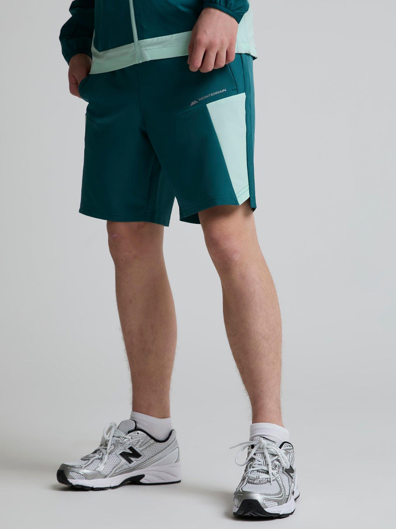 monterrain-kids-deflect-woven-shorts-greendetail