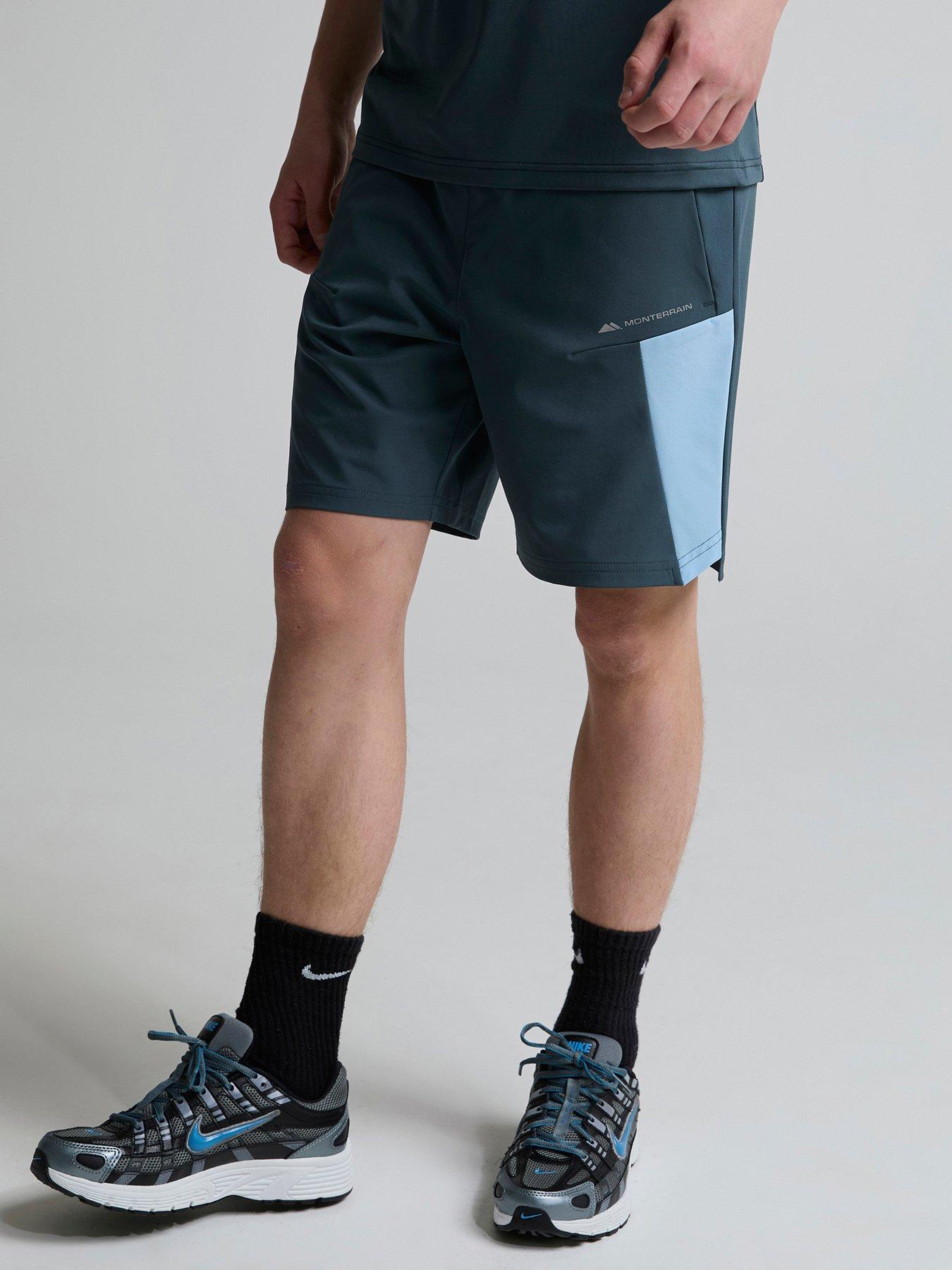 Monterrain Kids Defelect Woven Short - Blue
