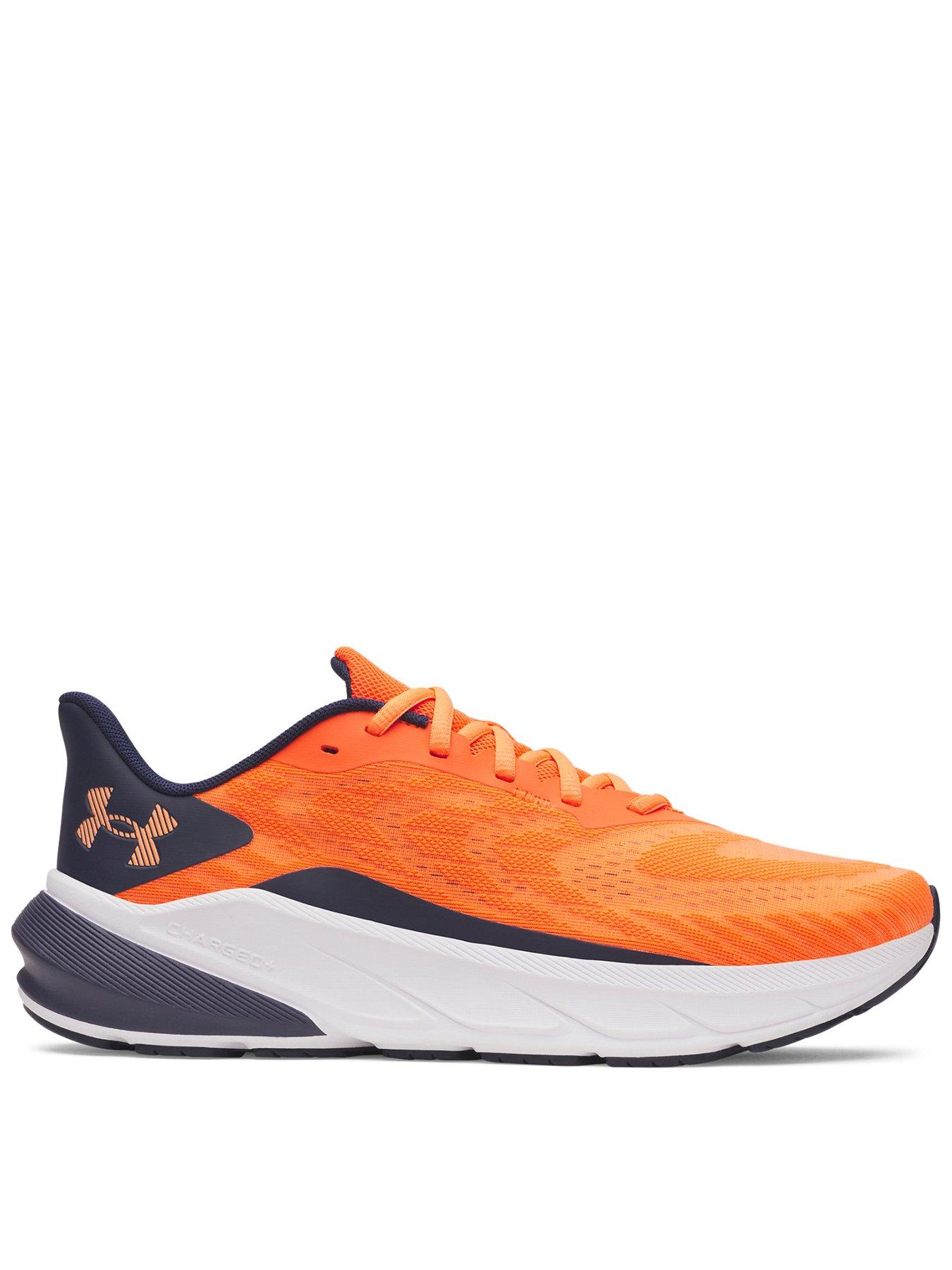 UNDER ARMOUR Mens Running Turbulence Trainers - Orange