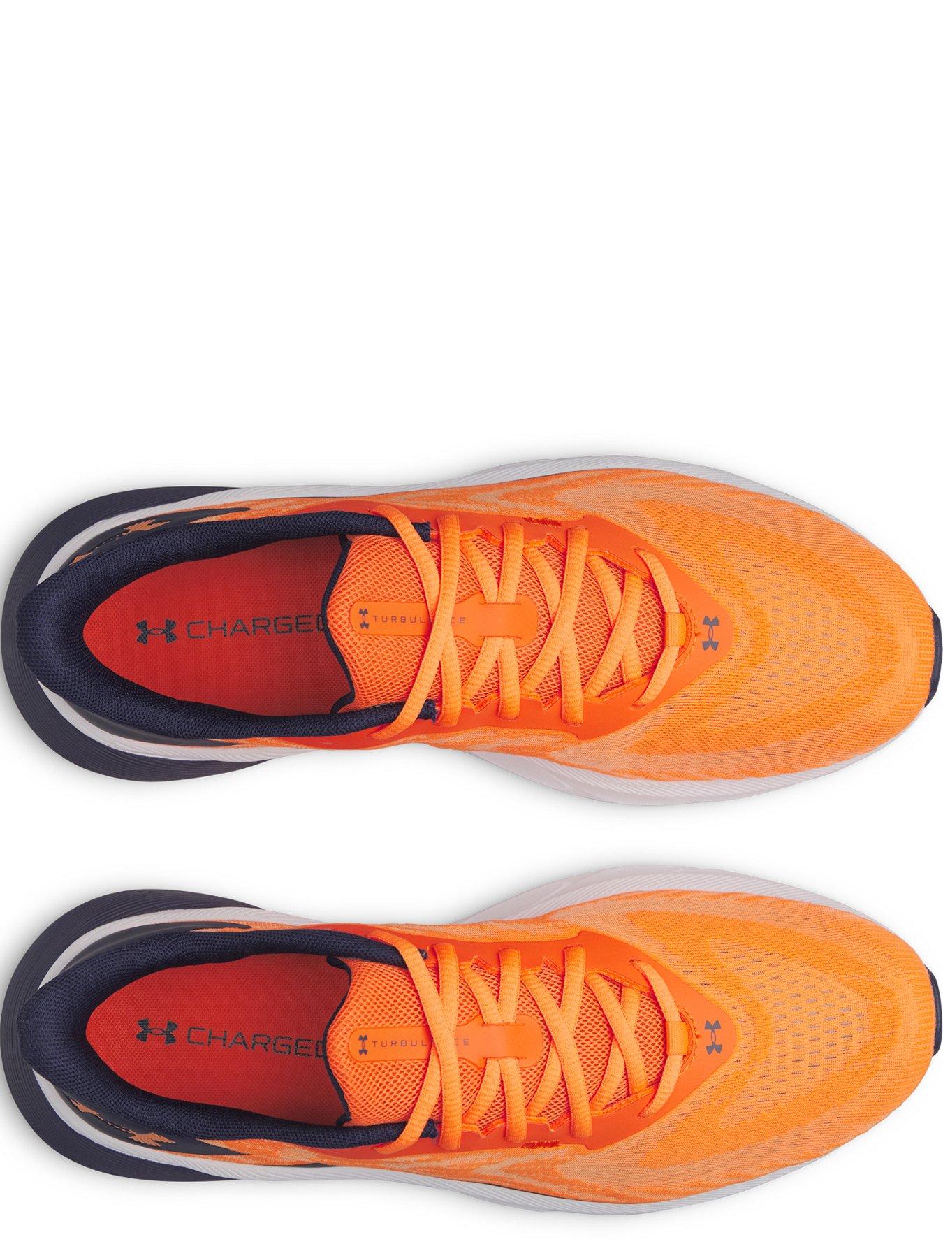 Image 3 of 5 of UNDER ARMOUR Mens Running Turbulence Trainers - Orange