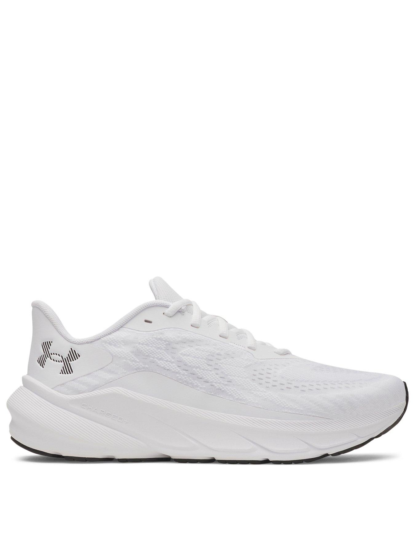 Image 1 of 5 of UNDER ARMOUR Mens Running Turbulence Trainers - White