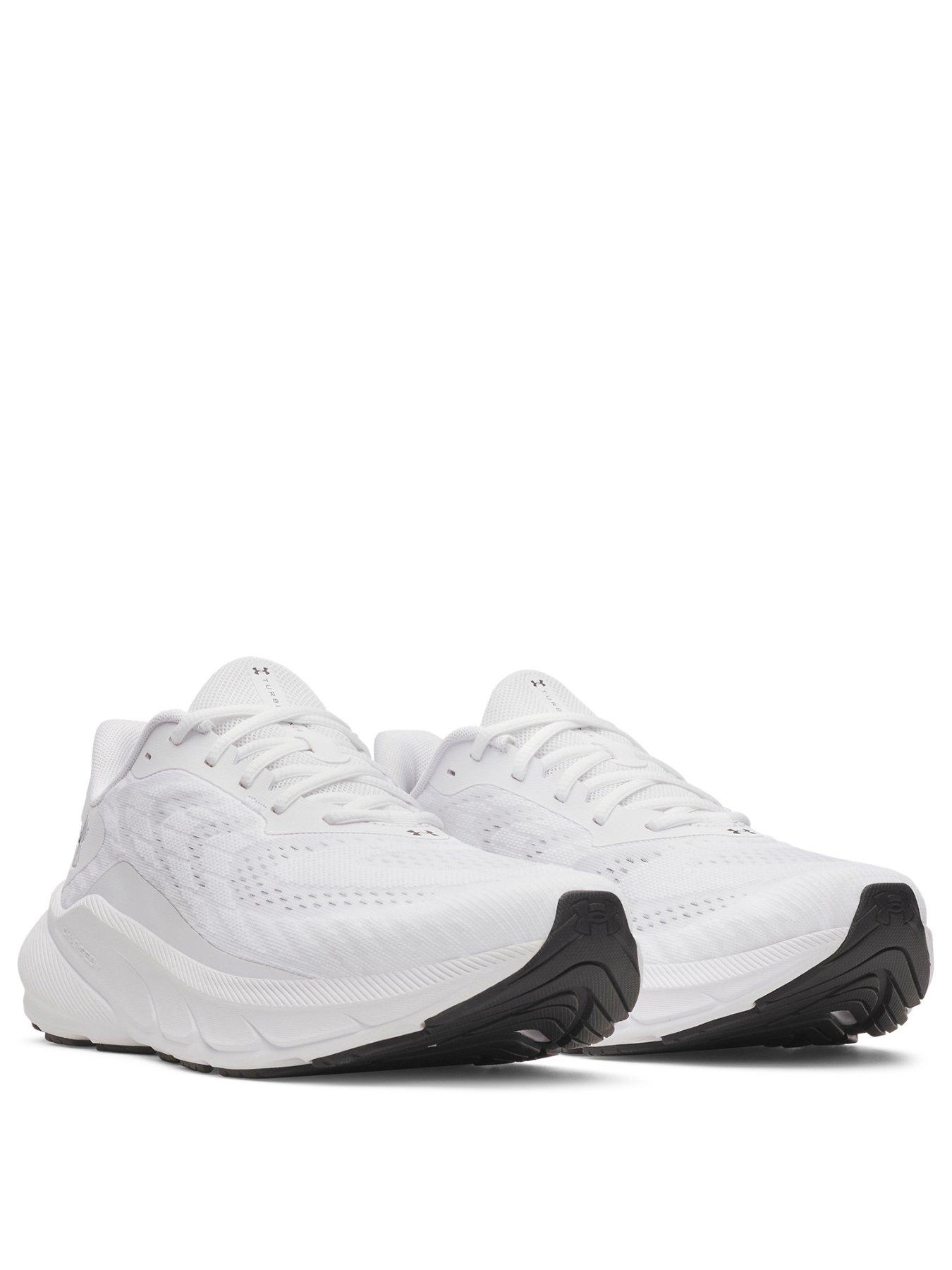 Image 2 of 5 of UNDER ARMOUR Mens Running Turbulence Trainers - White