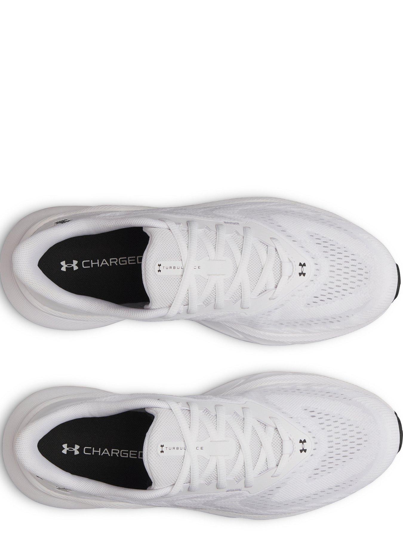 Image 3 of 5 of UNDER ARMOUR Mens Running Turbulence Trainers - White