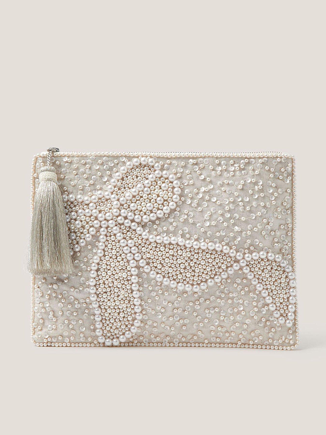 monsoon-audra-beaded-bow-pouch-cream