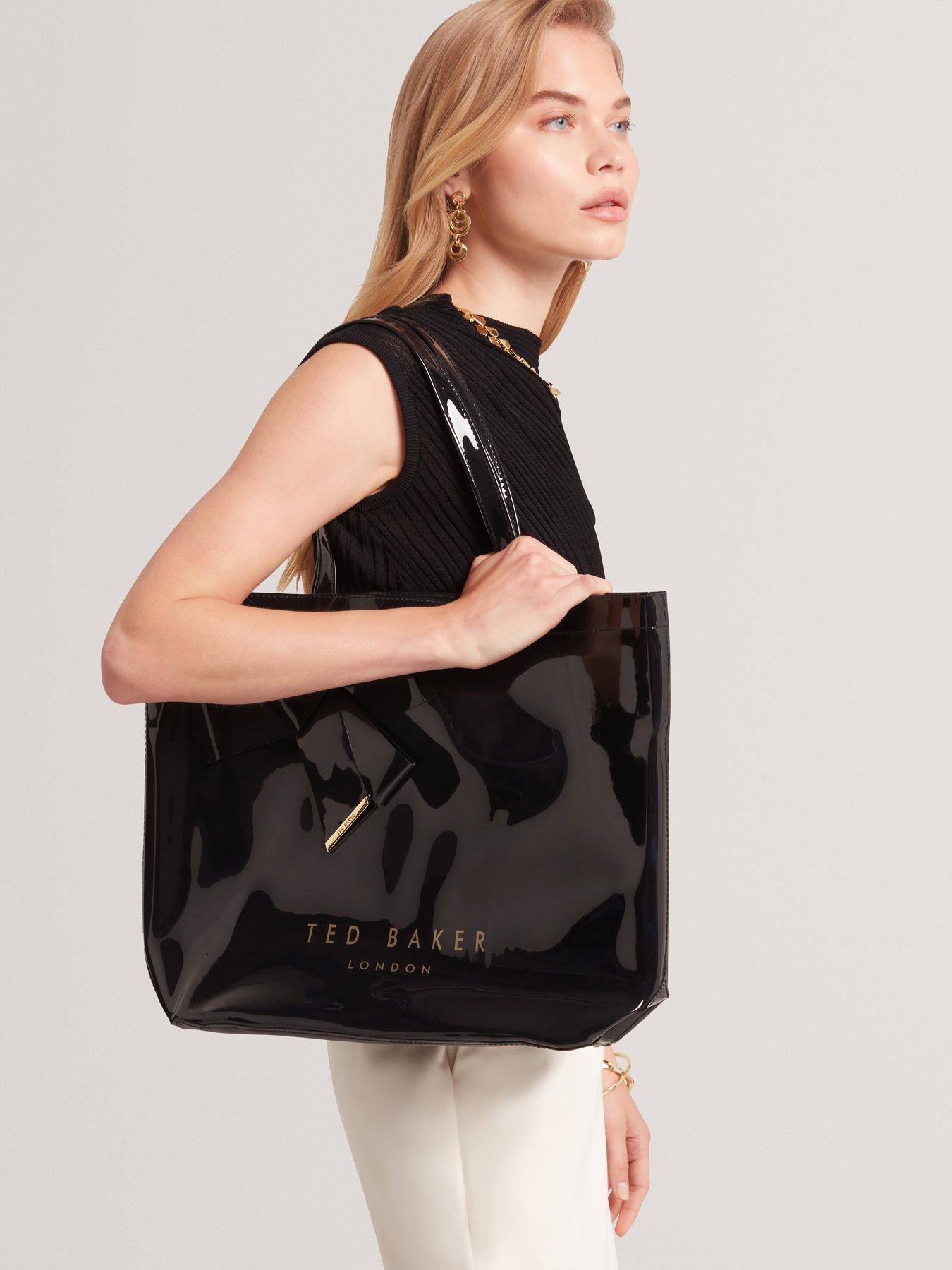 Image 2 of 6 of Ted Baker Knot Bow Tote Bag - Black