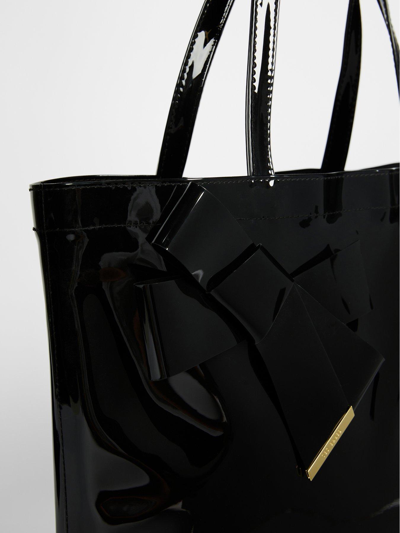 Image 4 of 6 of Ted Baker Knot Bow Tote Bag - Black