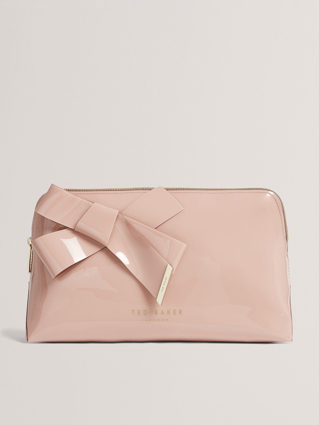 ted-baker-knot-bow-make-up-bag-pinkfront