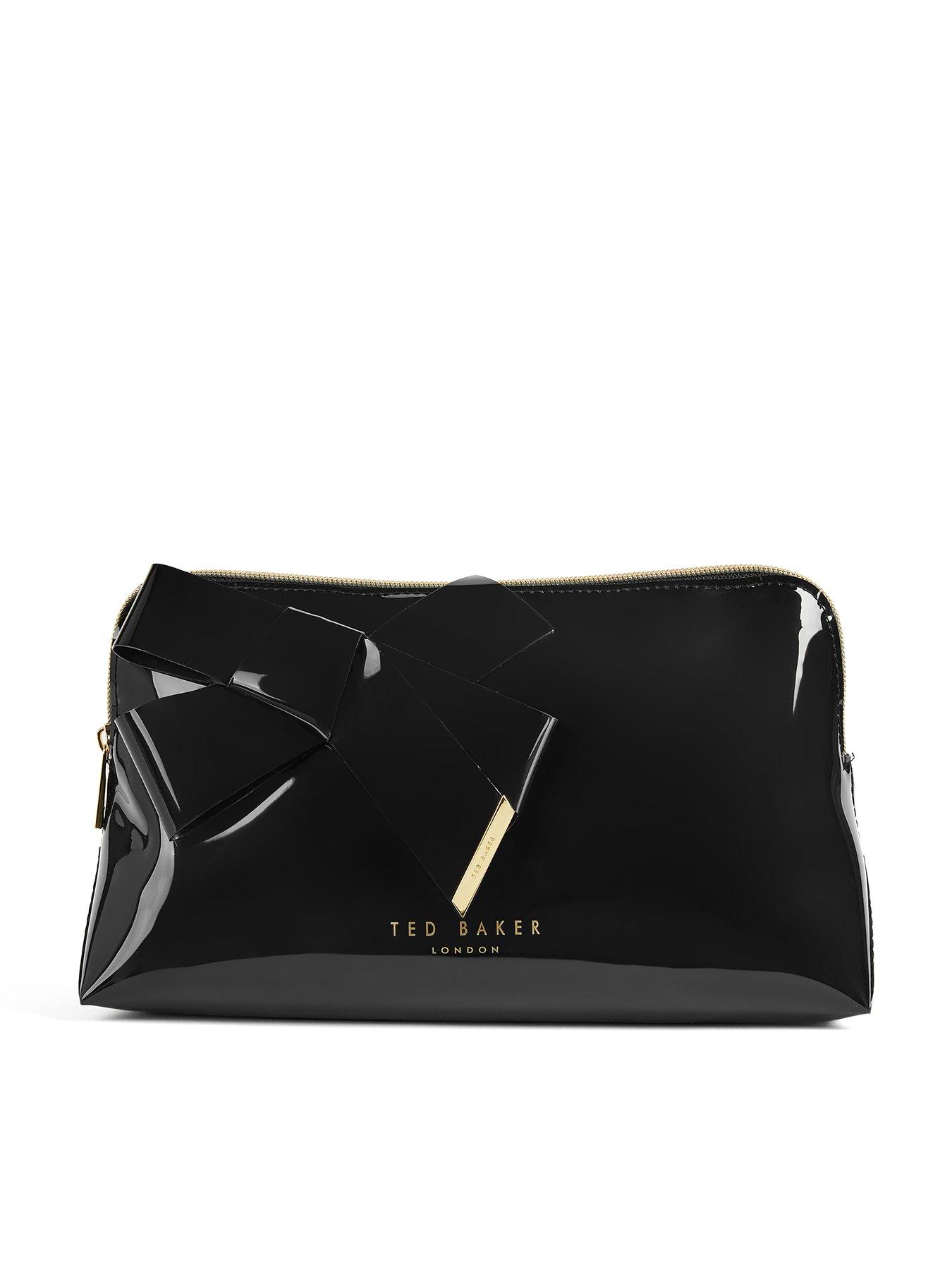 ted-baker-bow-patent-make-up-bag-blackfront