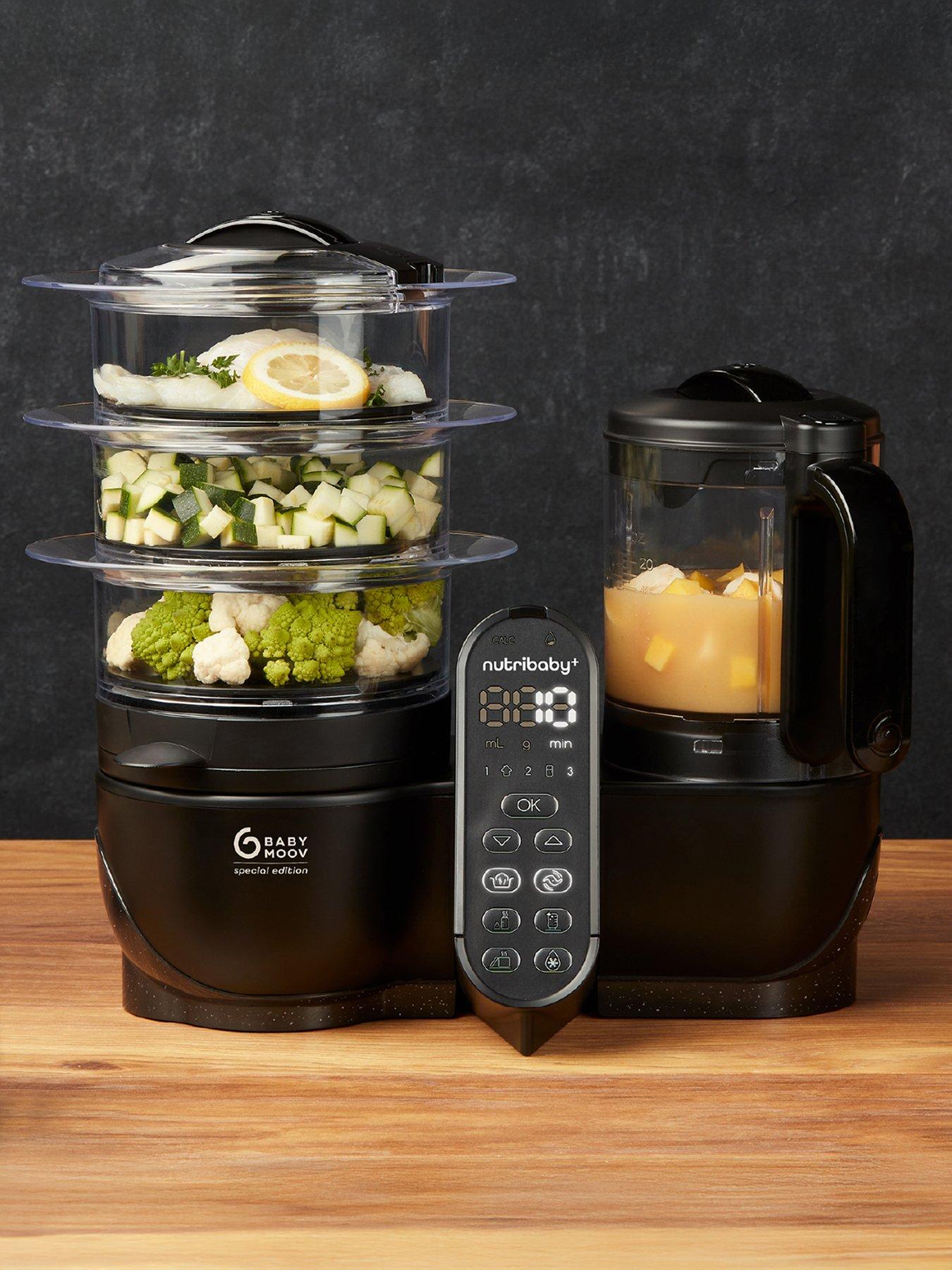 babymoov-nutribaby-xl-black-edition-6-in-1-baby-food-processorblendersteamersteriliserfront