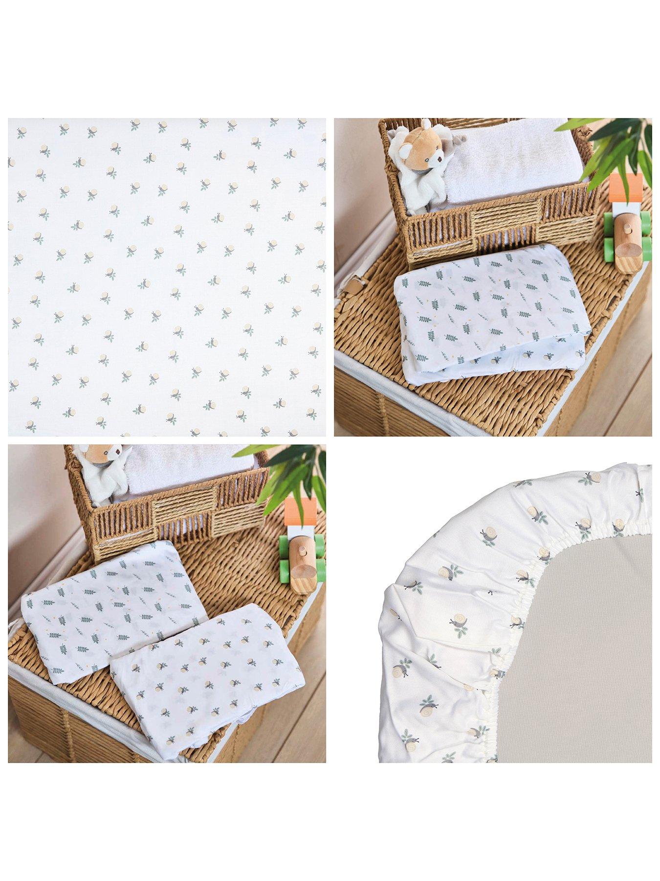 Image 6 of 6 of Chicco Next2Me Bamboo Crib Set 2 Pieces - Greenery
