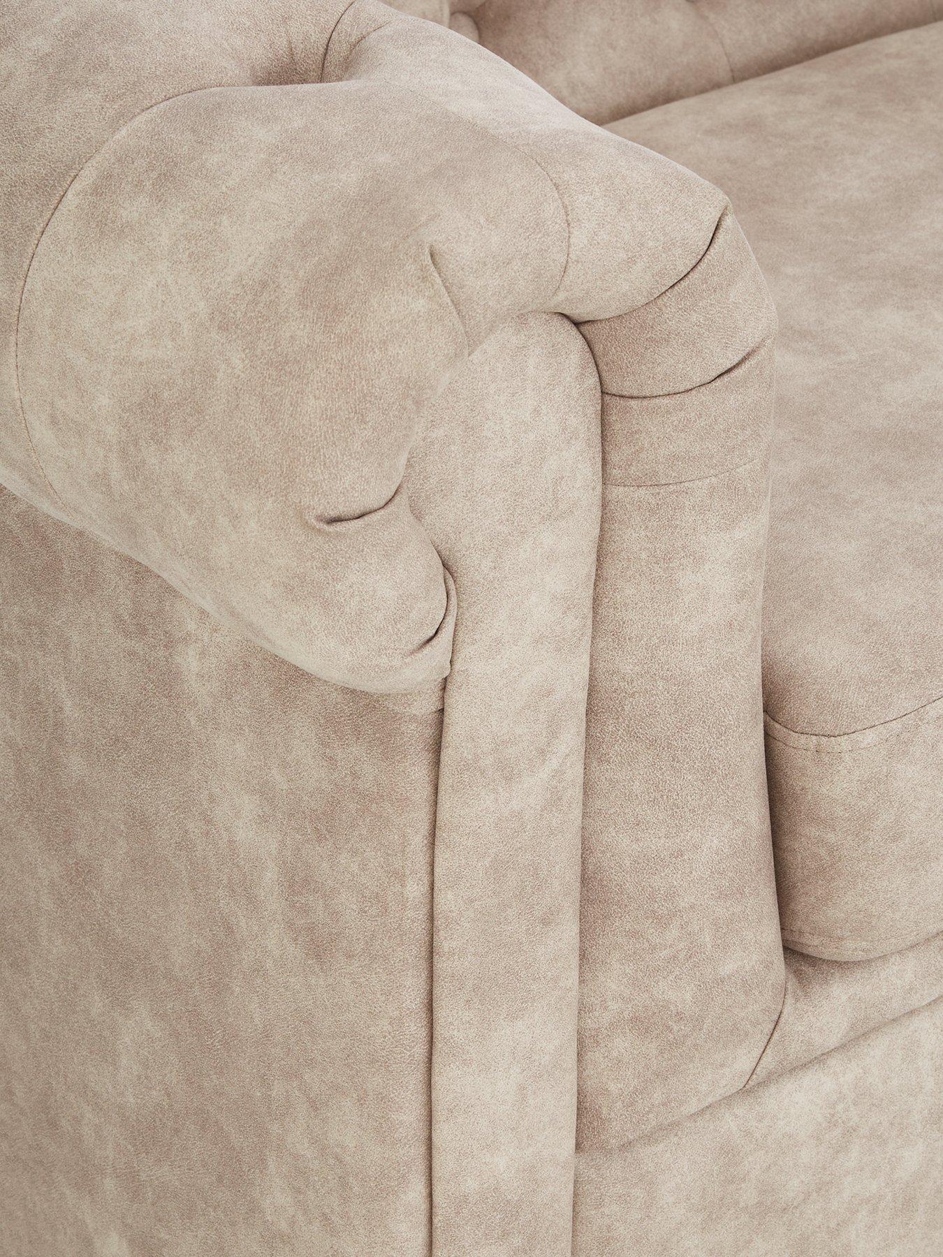 Image 3 of 4 of The Very Collection Chester 3 + Chair - Pebble