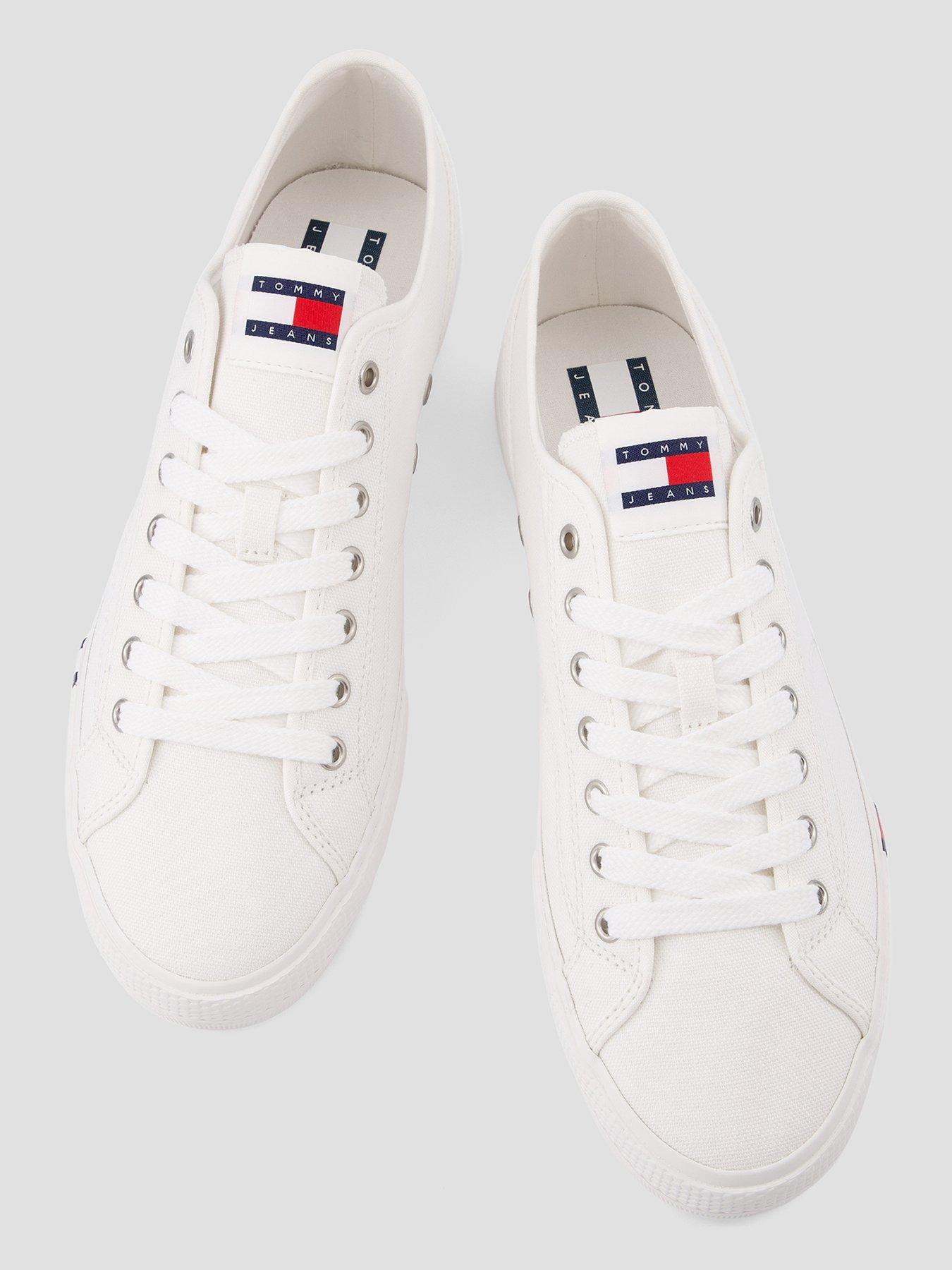Image 3 of 7 of Tommy Jeans Archive Vulc Y2K Trainers - White