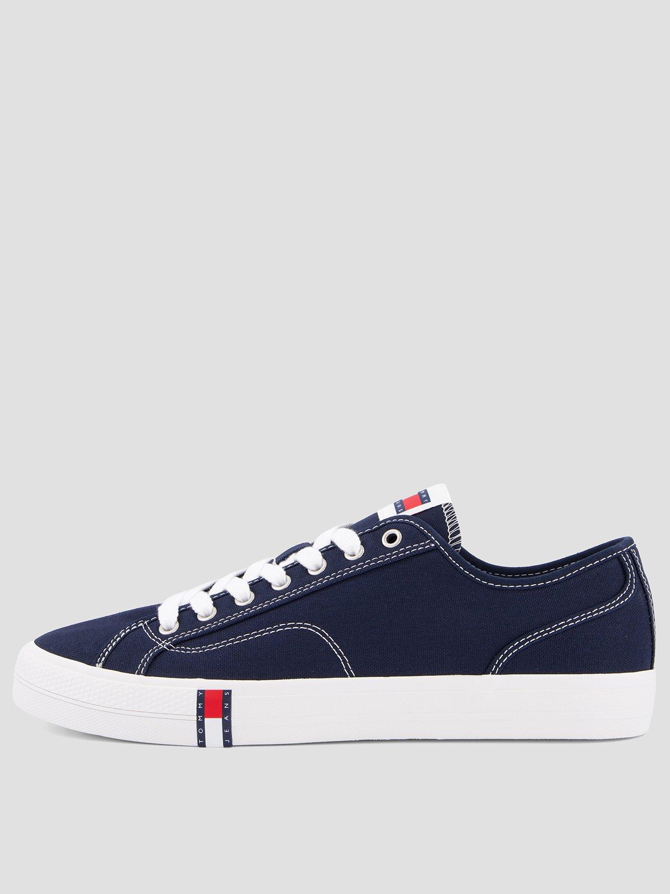 Image 1 of 7 of Tommy Jeans Archive Vulc Y2K Trainers - Navy