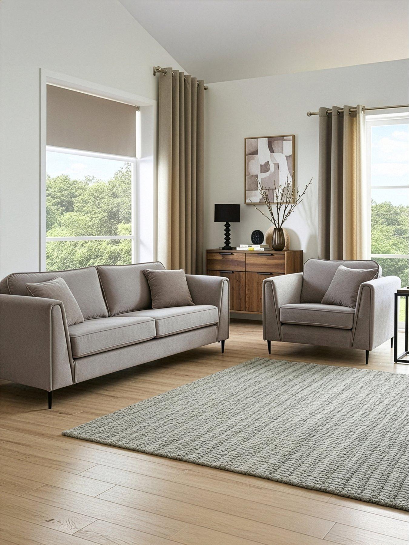 The Very Collection Messina 3 Seater + Chair