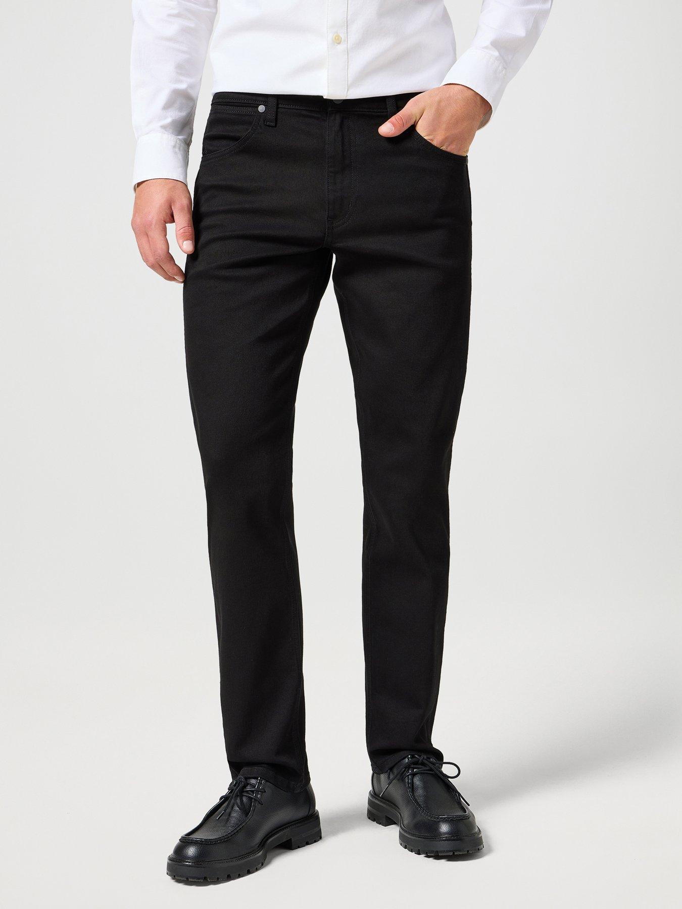 Wrangler Wrangler Greensboro Regular Fit Jeans - Black