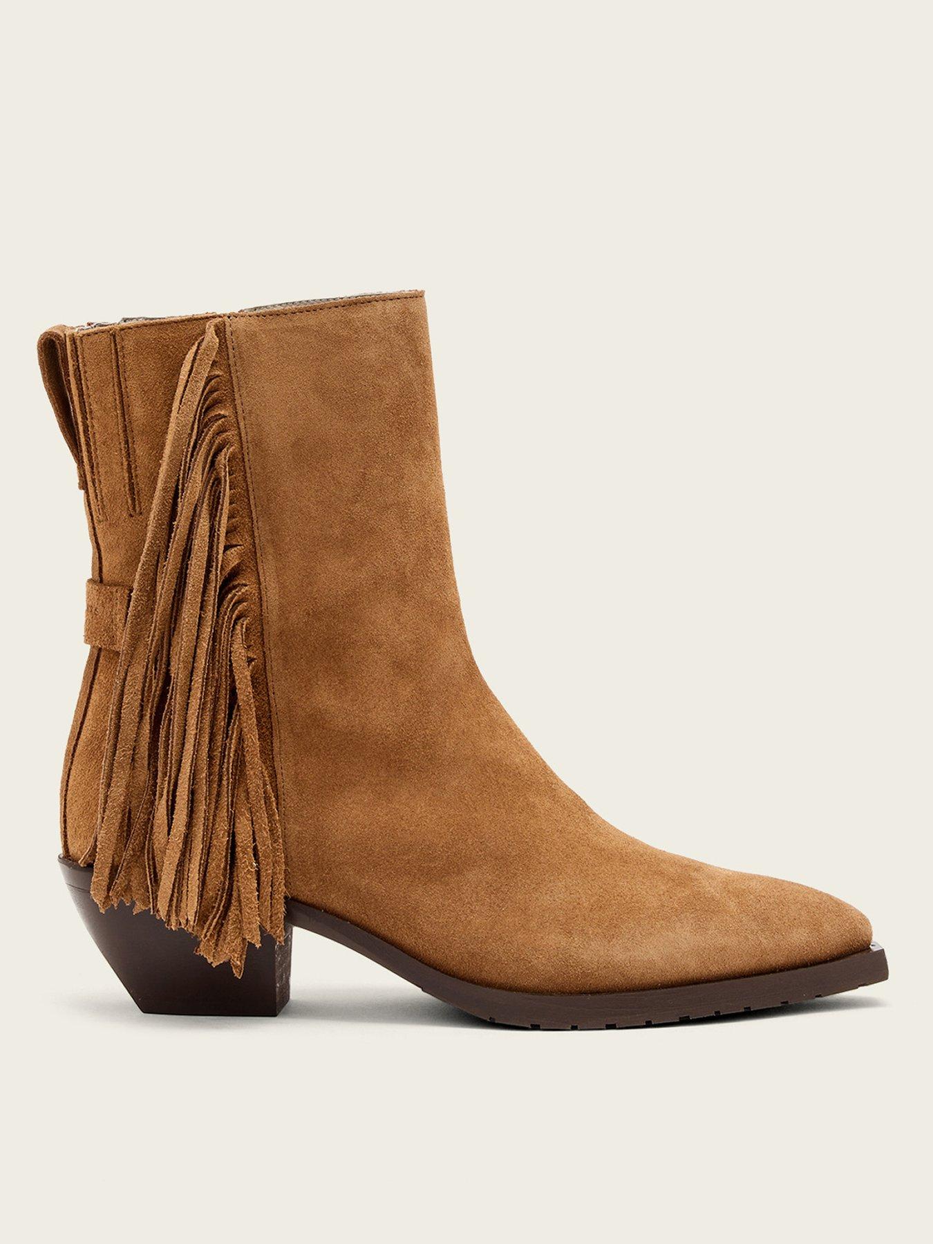 allsaints-bazely-fringe-boot-brownfront