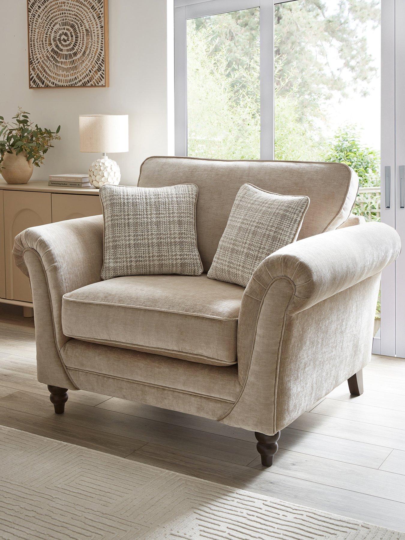 The Very Collection Highgate Fabric Snuggle Chair - Made to Order in the UK
