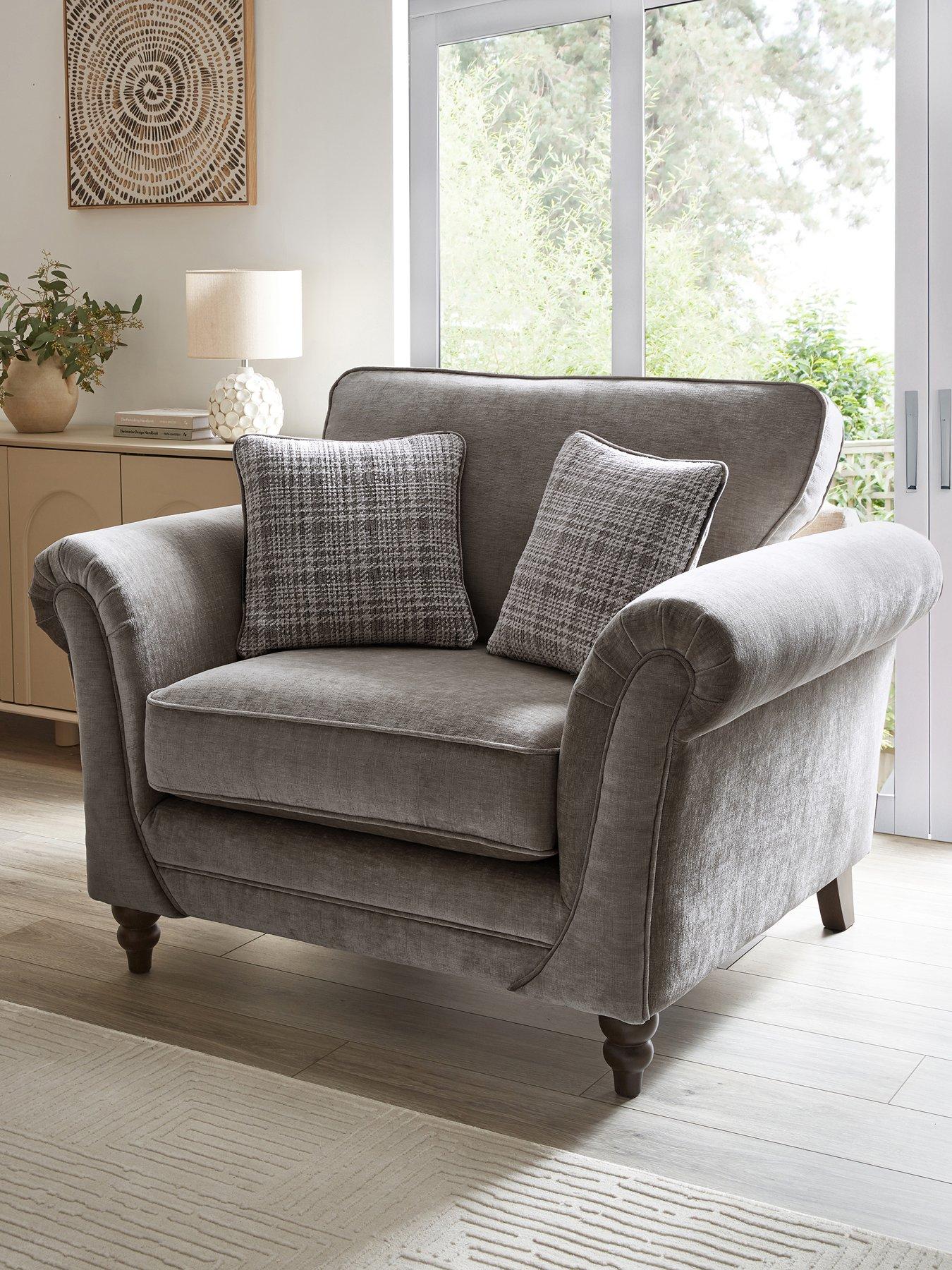 The Very Collection Highgate Fabric Snuggle Chair - Made to Order in the UK