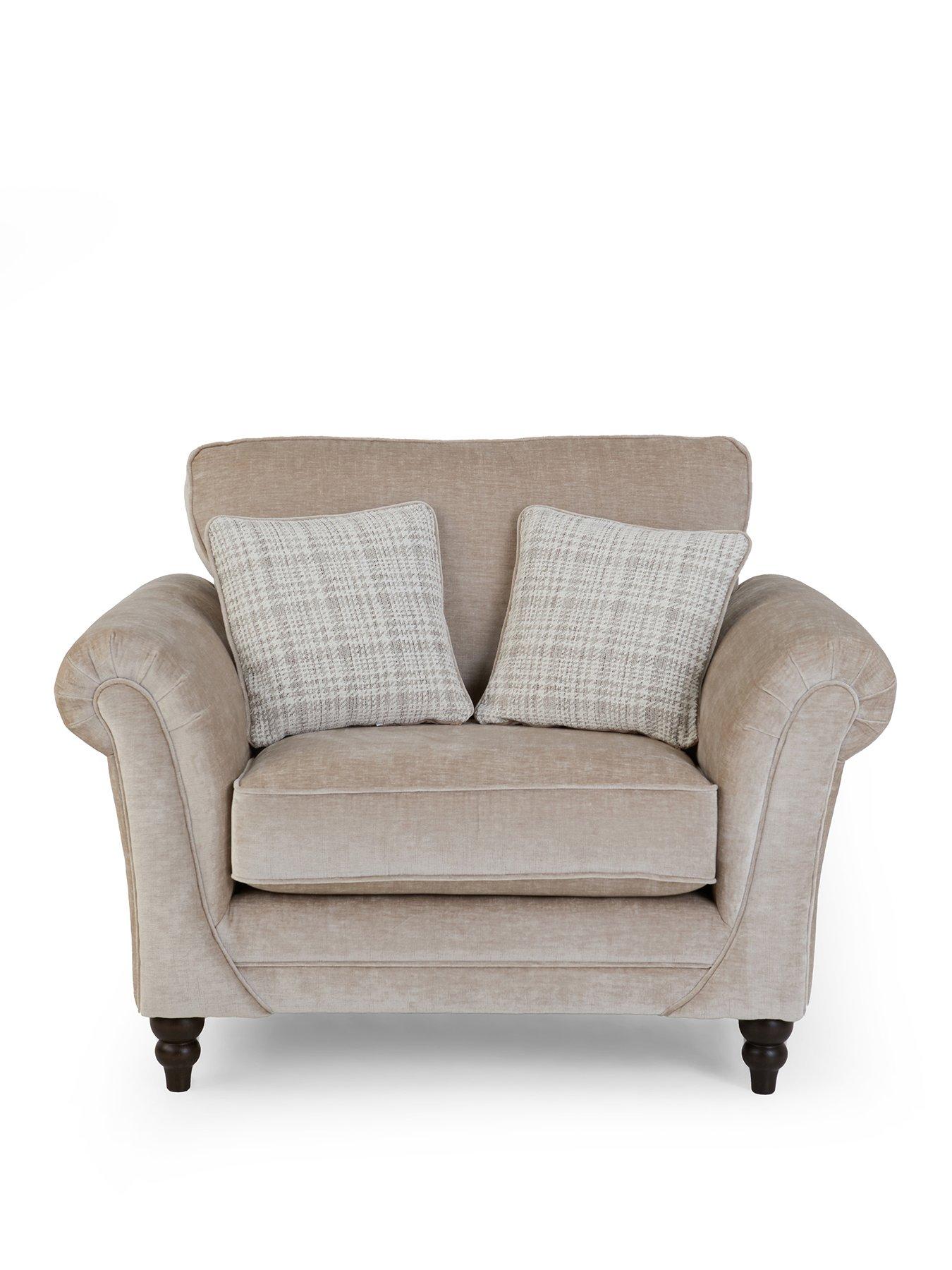 Image 2 of 6 of The Very Collection Highgate Fabric Snuggle Chair
