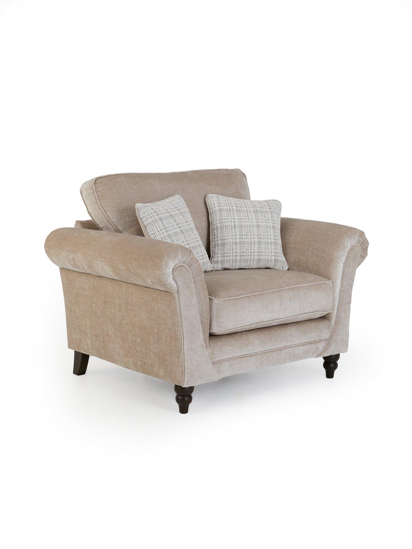 Image 3 of 6 of The Very Collection Highgate Fabric Snuggle Chair