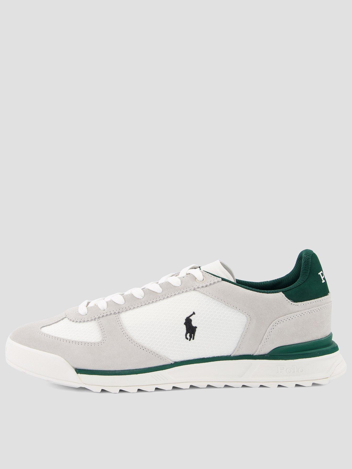 Polo Ralph Lauren Polo Ralph Lauren Varick Suede/Leather/Nylon Trainers - White