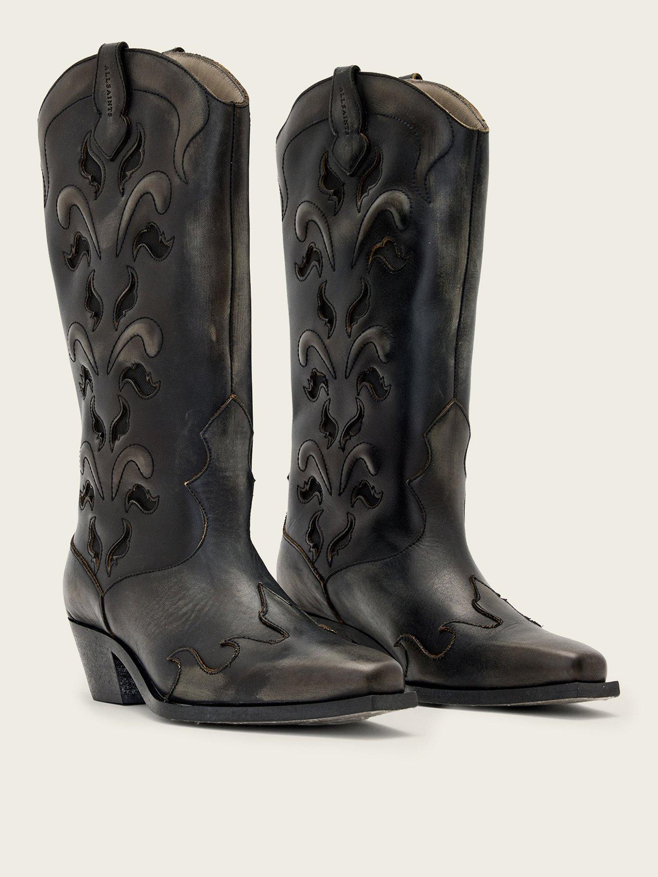 allsaints-dolly-leather-western-boots-brownstillFront