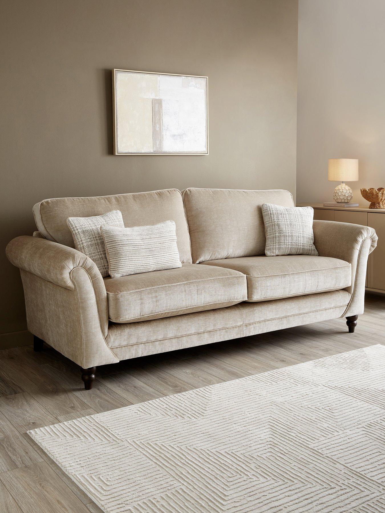 The Very Collection Highgate 4 Seater Fabric Sofa