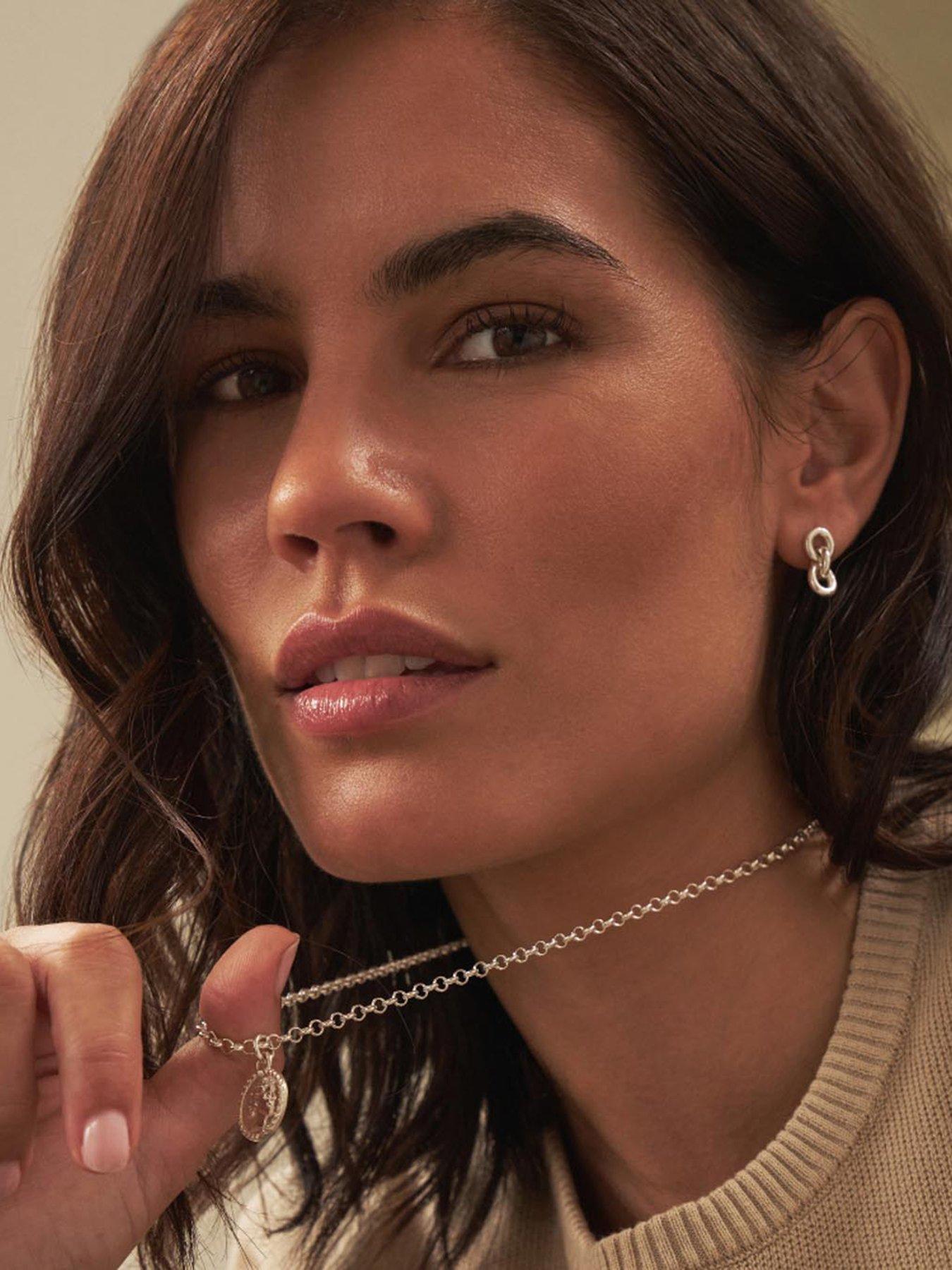 chlobo-anchor-chain-3-link-earringsback
