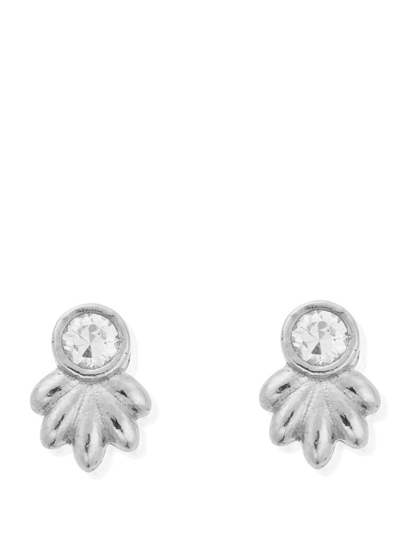chlobo-glistening-flower-bud-stud-earringsfront