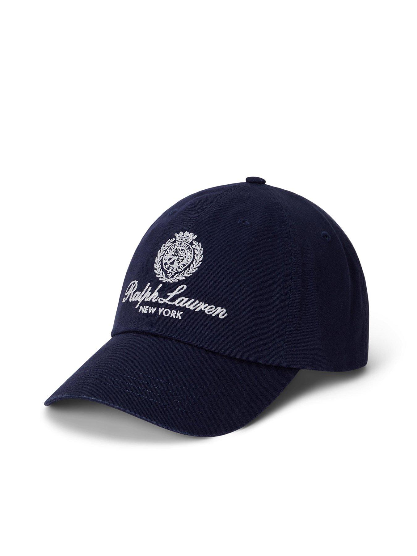 polo-ralph-lauren-crest-woven-baseball-cap-navyfront