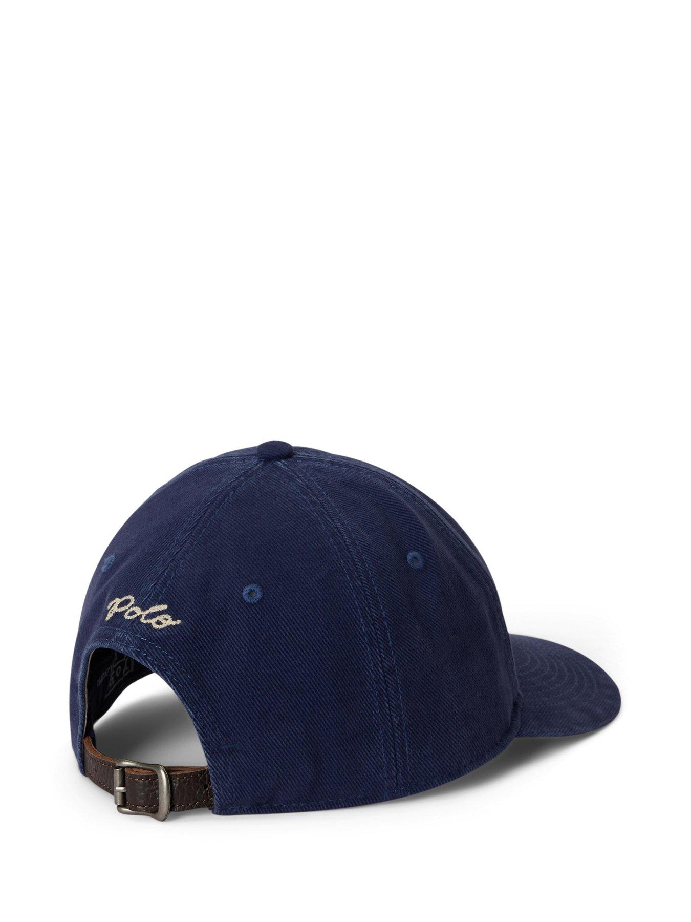 Image 2 of 3 of Polo Ralph Lauren Script Logo 6 Panel Cap - Navy