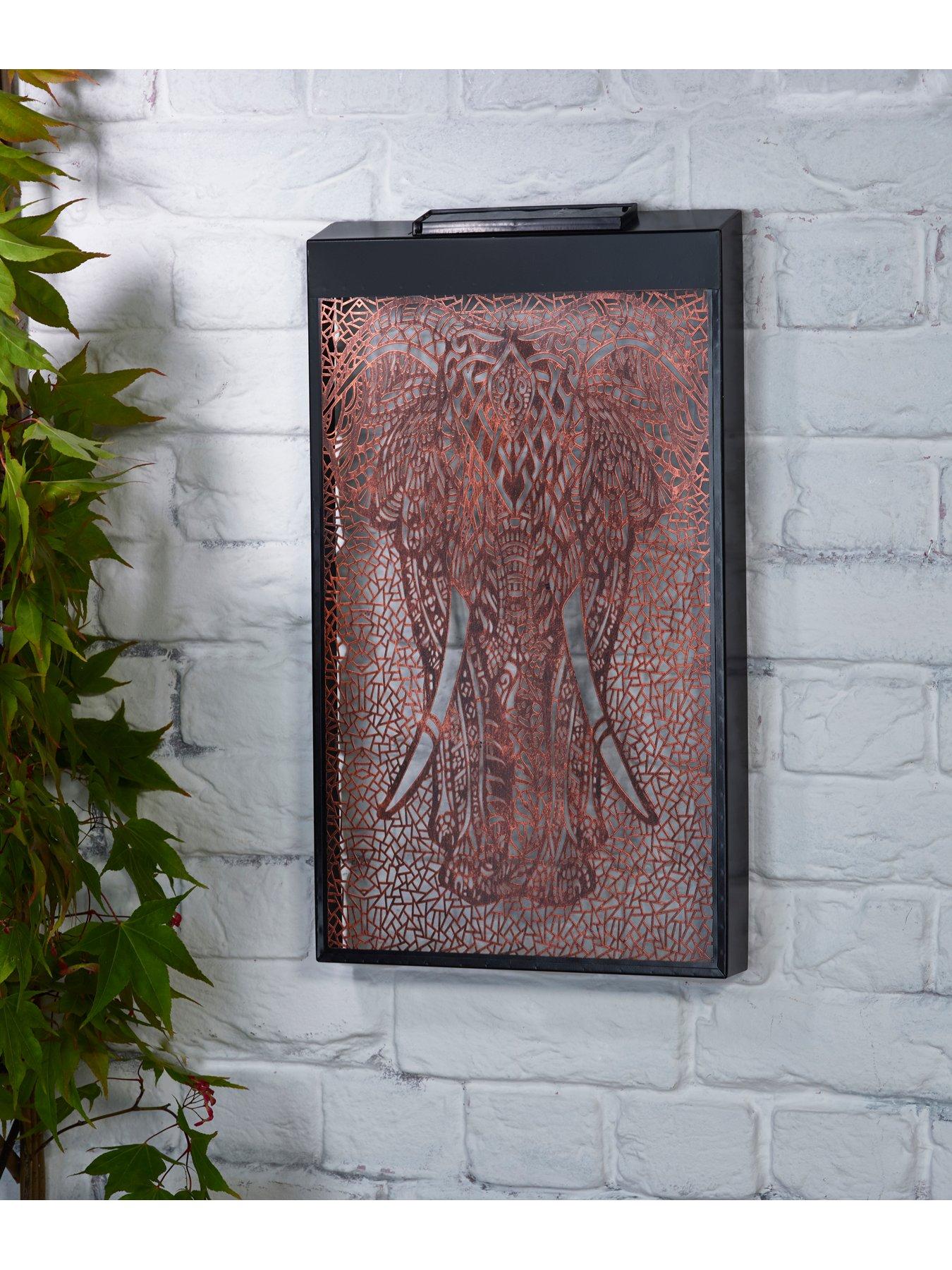 Image 3 of 3 of Smart Solar Elephant Decor Panel