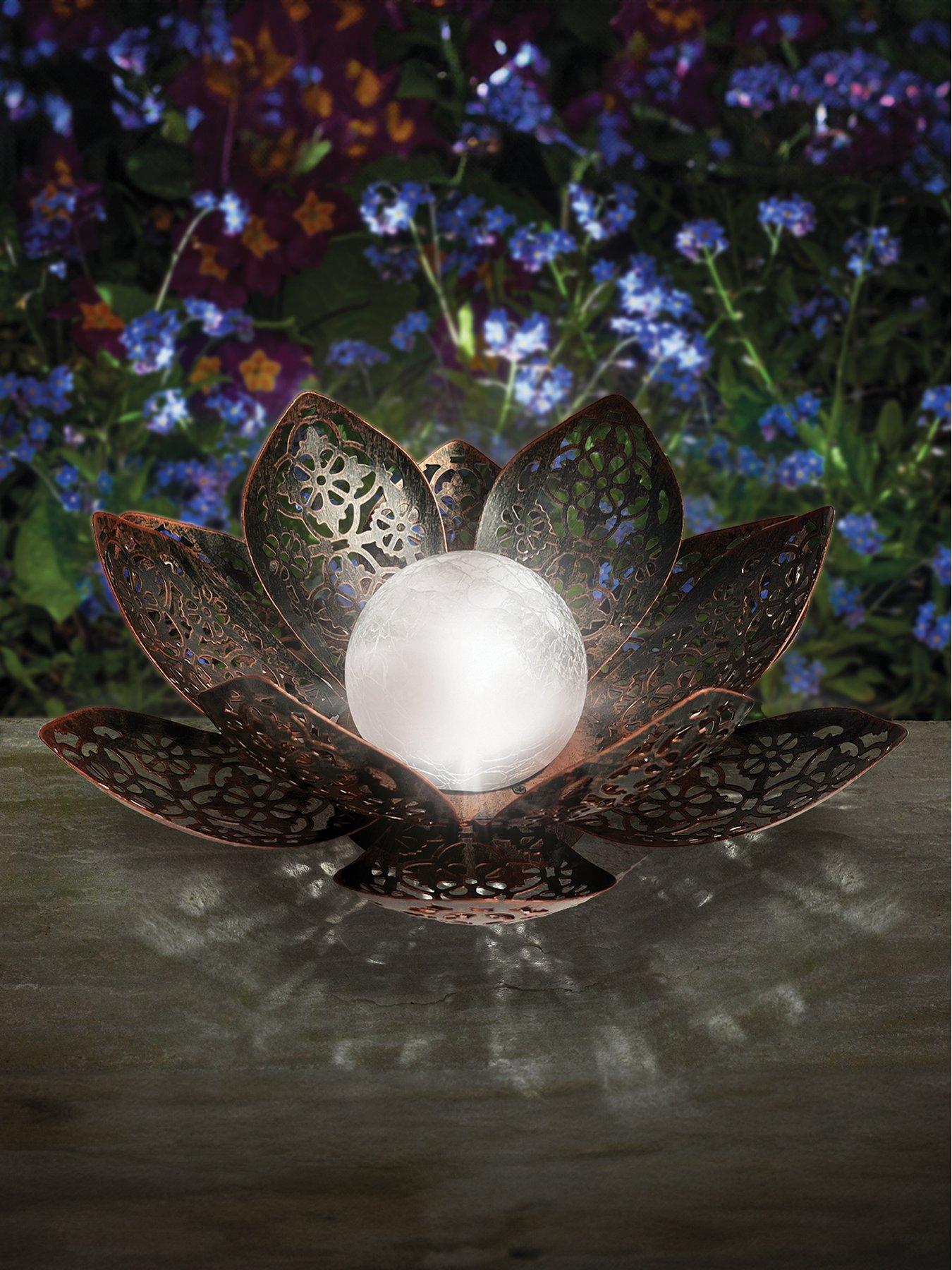 Image 1 of 4 of Smart Solar Damasque Solar Lotus