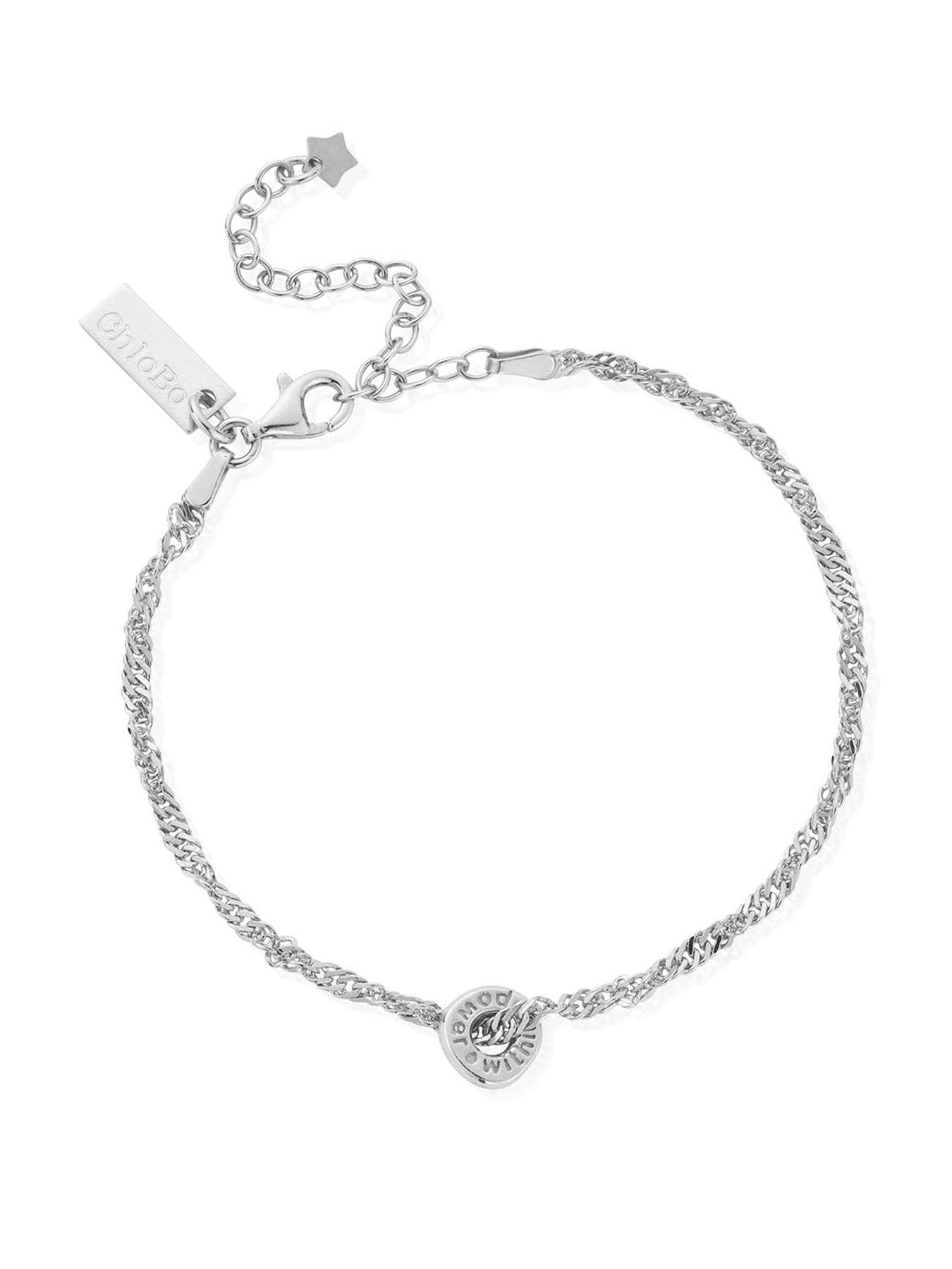 Image 1 of 2 of ChloBo TWISTED ROPE CHAIN POWER WITHIN BRACELET