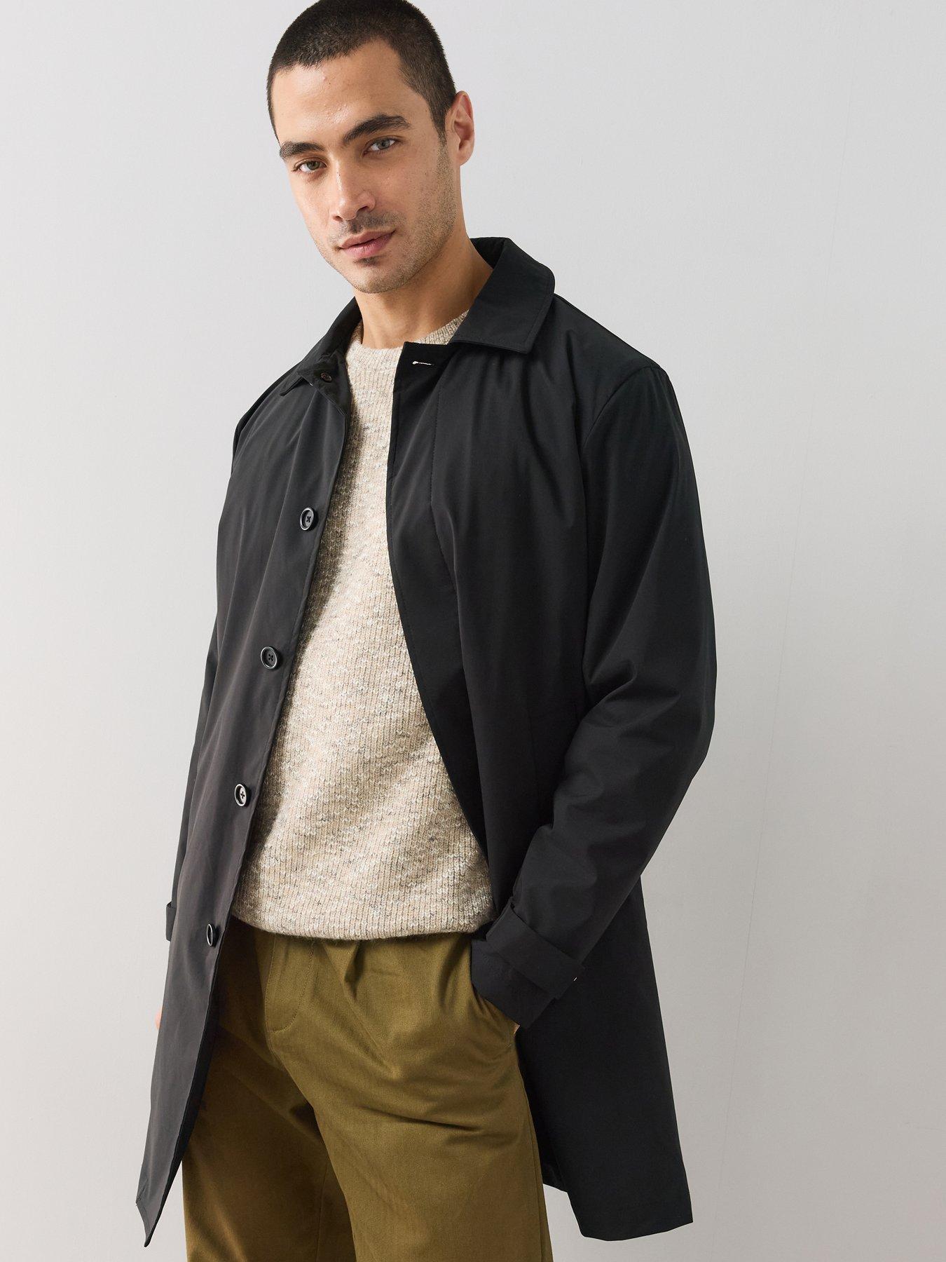 The Very Collection Padded Mac Jacket - Black