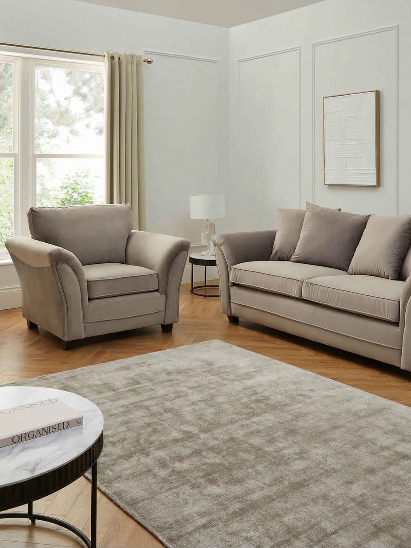 The Very Collection Leila 3 Seater + Chair