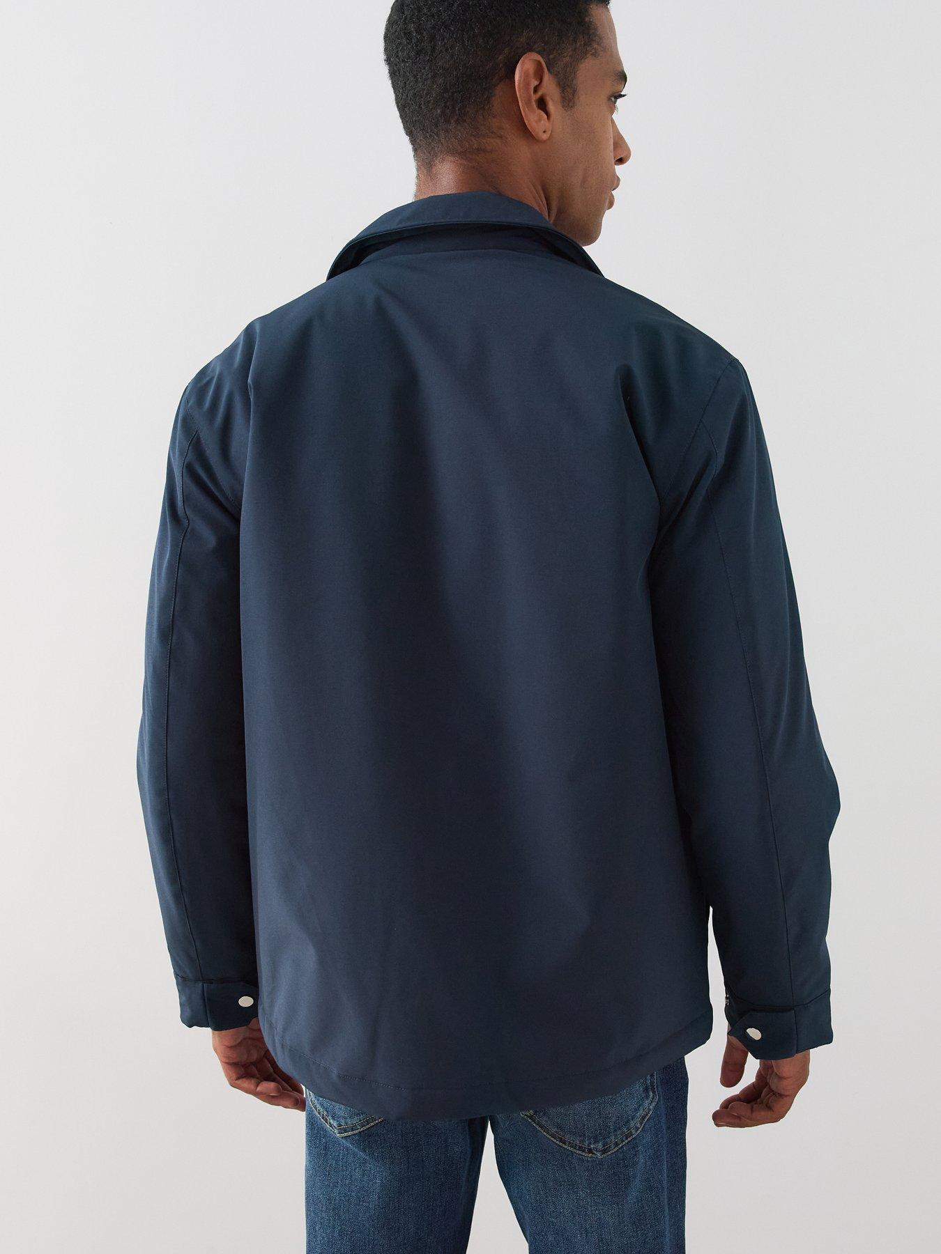 Image 2 of 7 of The Very Collection Full Pocket Padded Jacket - Navy
