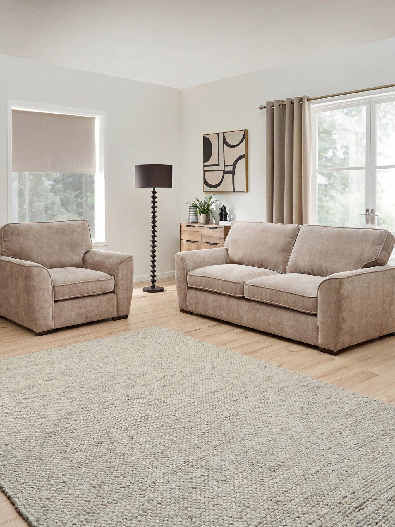 The Very Collection Harlow 3 Seater + Chair