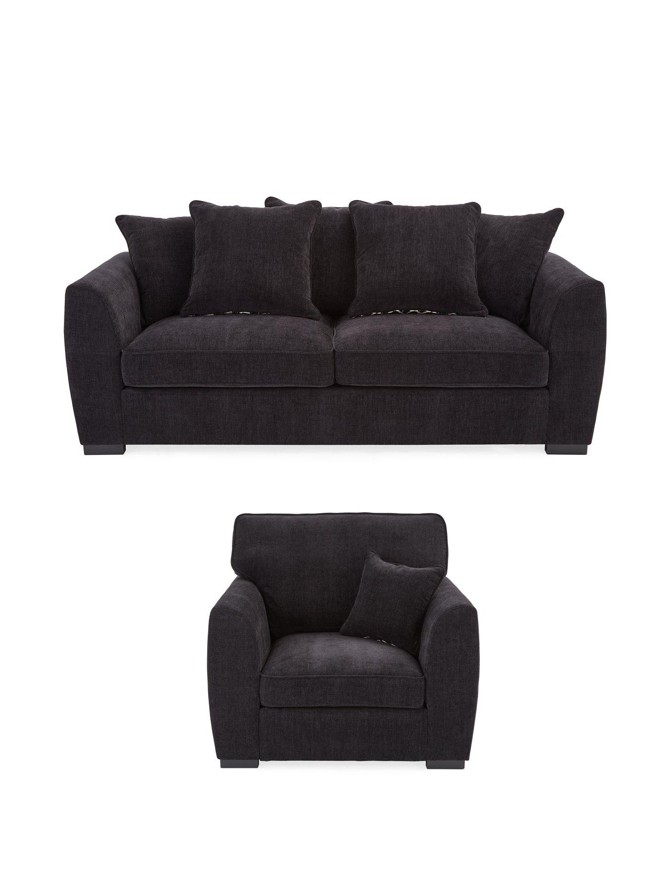 Image 3 of 5 of The Very Collection Payton 3 Seater + Chair