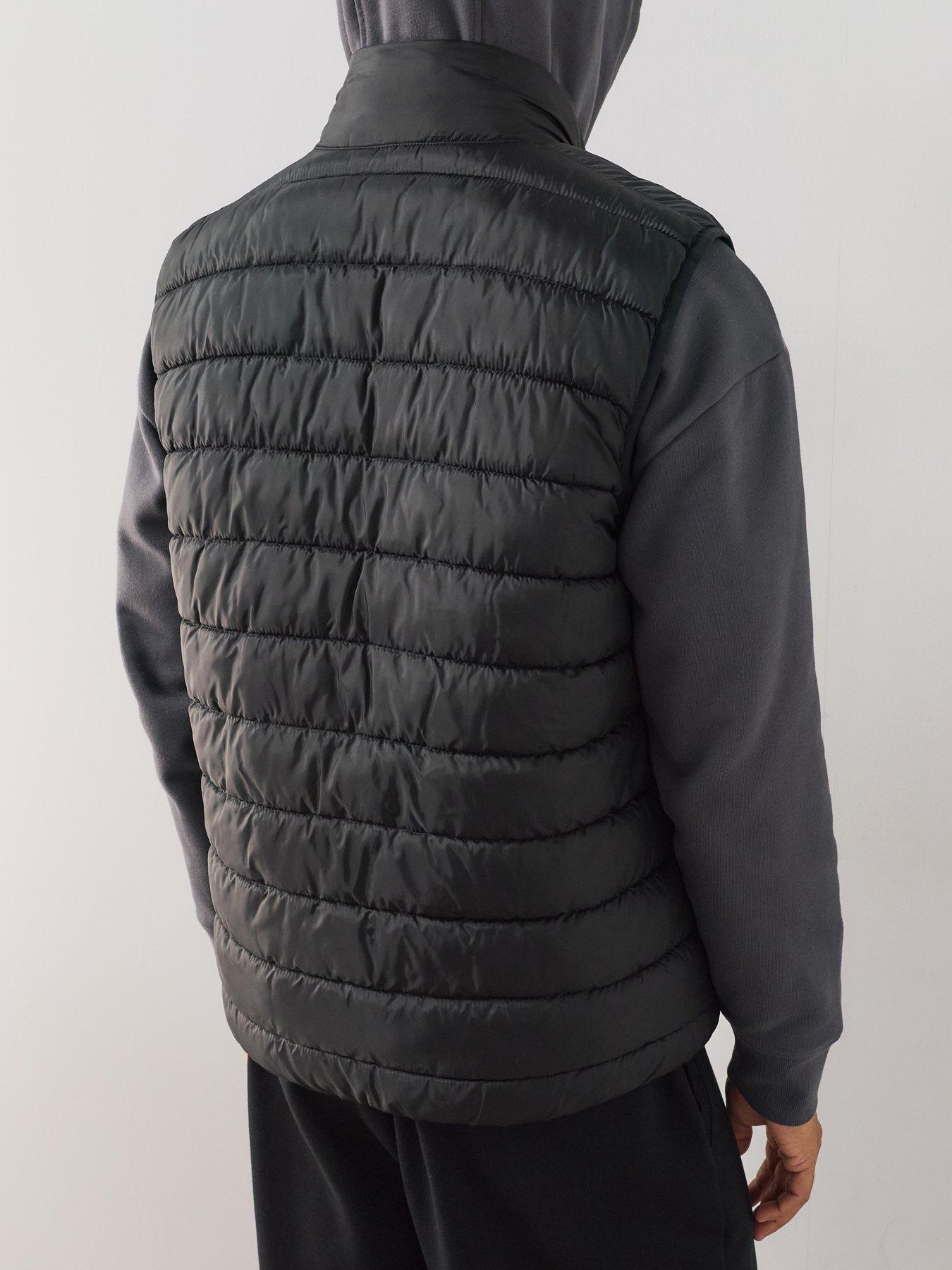 Image 2 of 7 of The Very Collection Reversible Shower Resistant Padded Gilet - Black