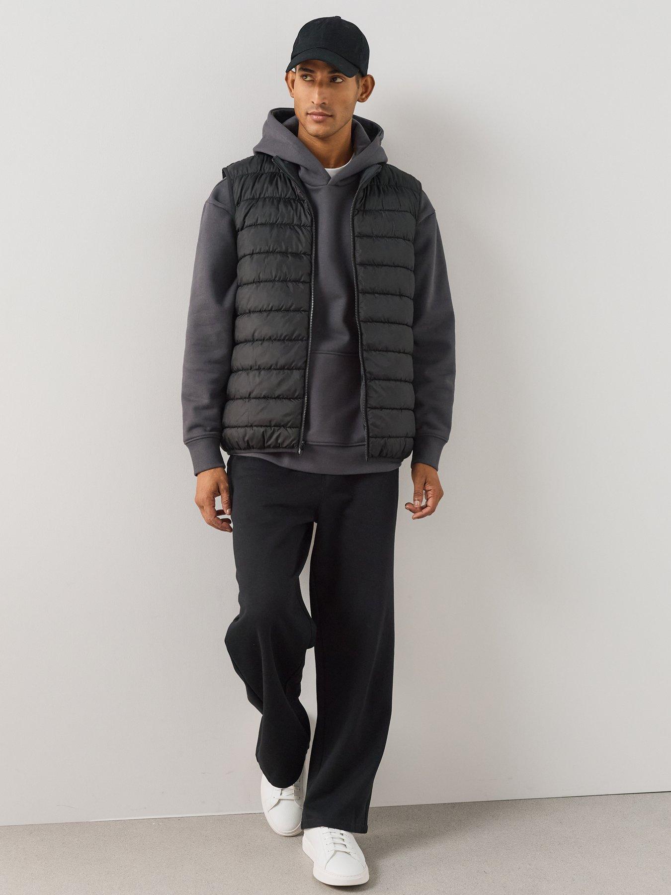 Image 4 of 7 of The Very Collection Reversible Shower Resistant Padded Gilet - Black
