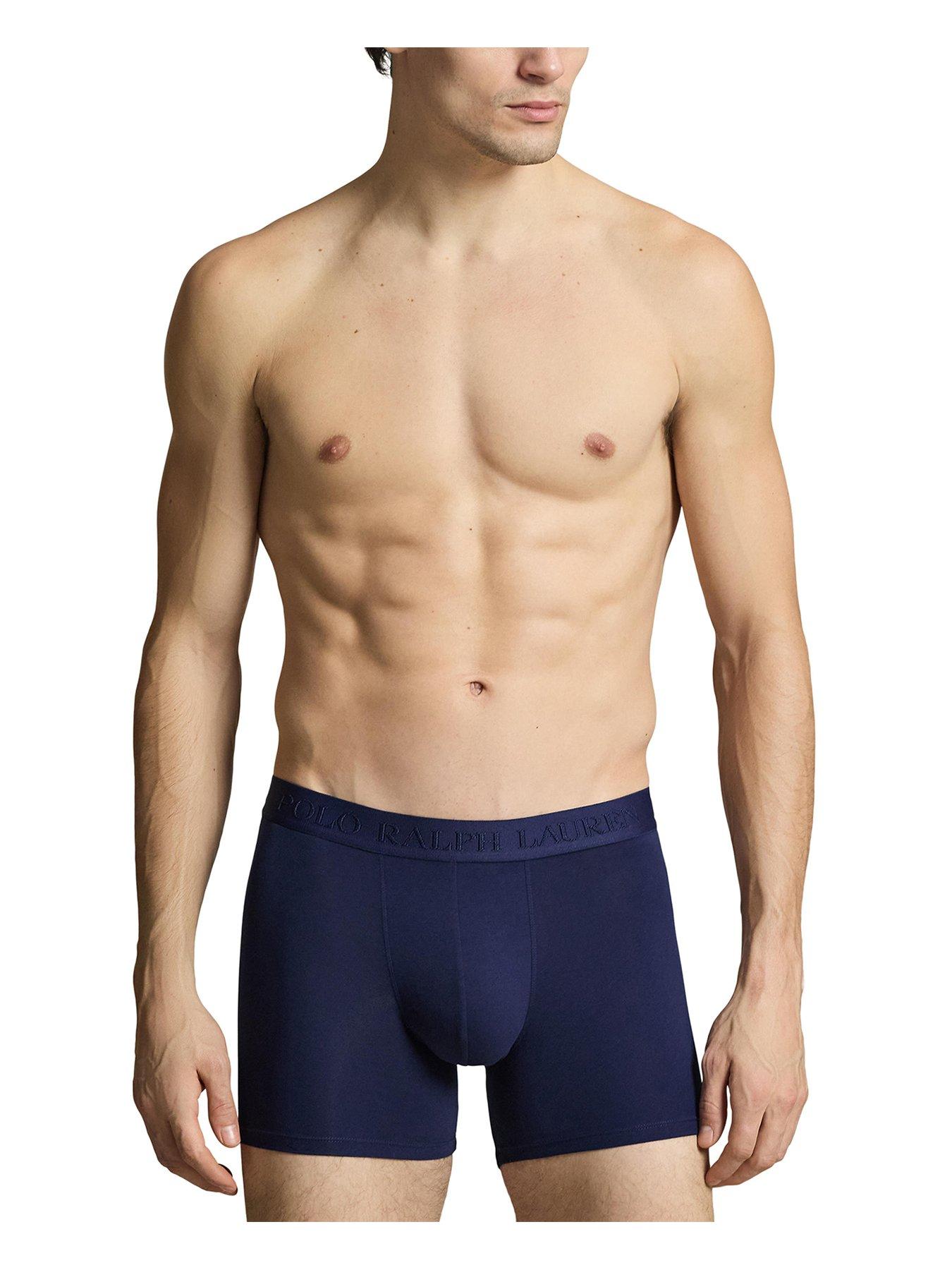 Image 2 of 2 of Polo Ralph Lauren 3 Pack Boxer Brief - Navy