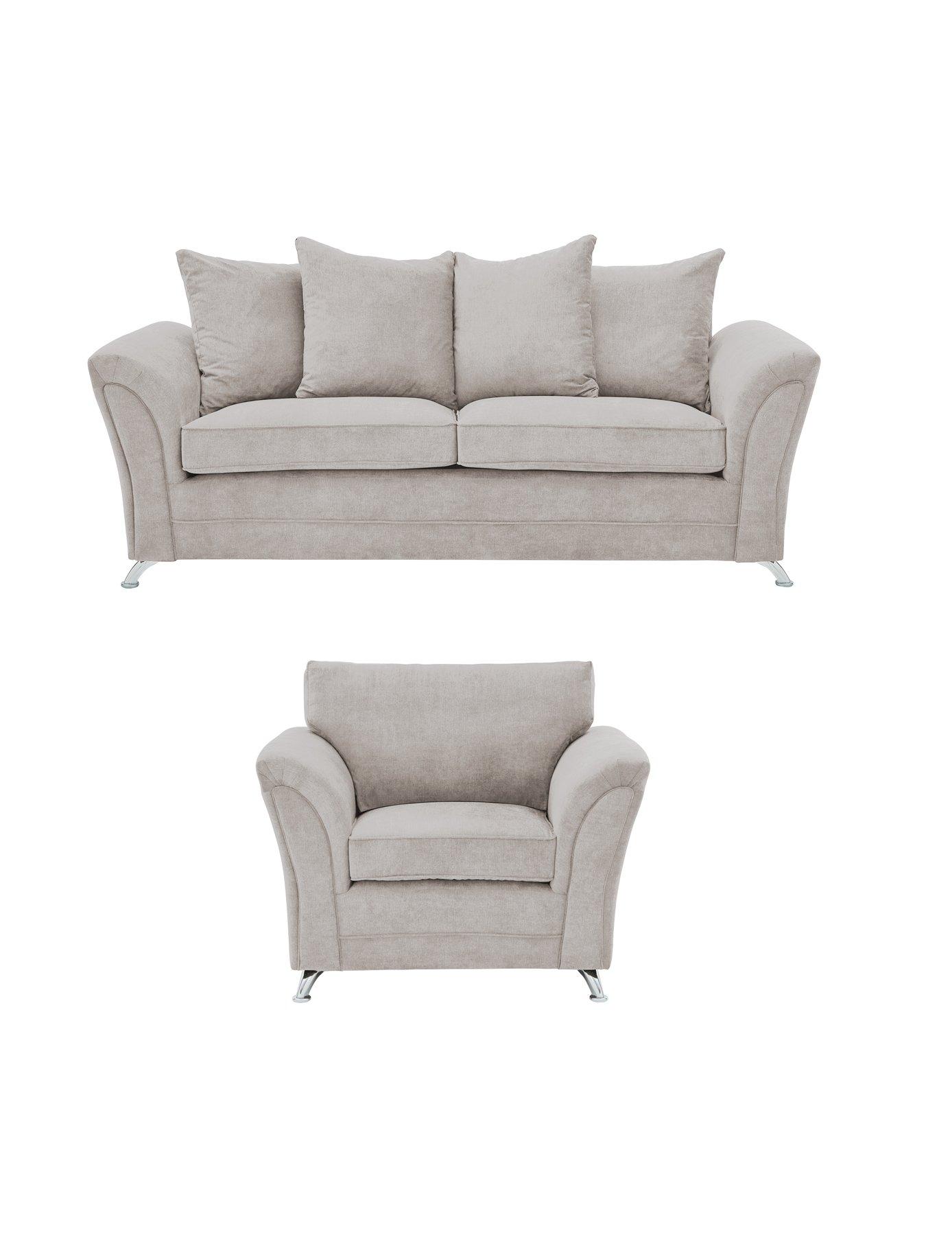 The Very Collection Dury 3 Seater + Chair